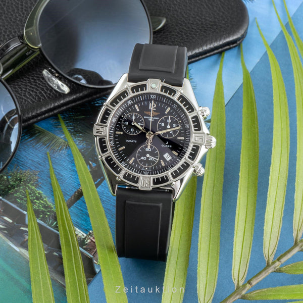 Breitling J-Class chronographe acier quartz montre pour hommes A53067  [2400538]