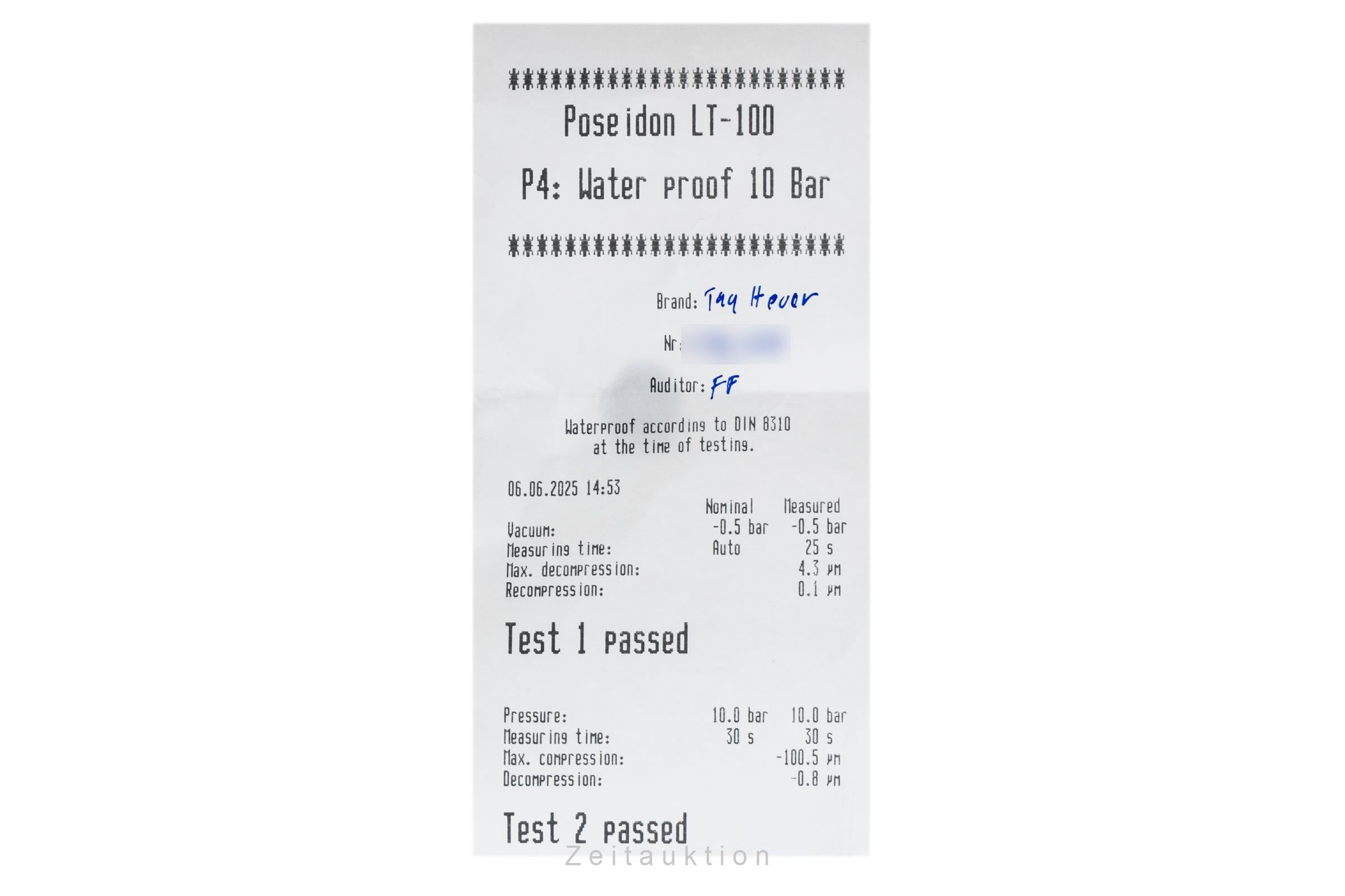 Tag Heuer 2000 cronografo acciaio / dorato automatismo orologio da uomo 173.006 Vintage  [2400670]