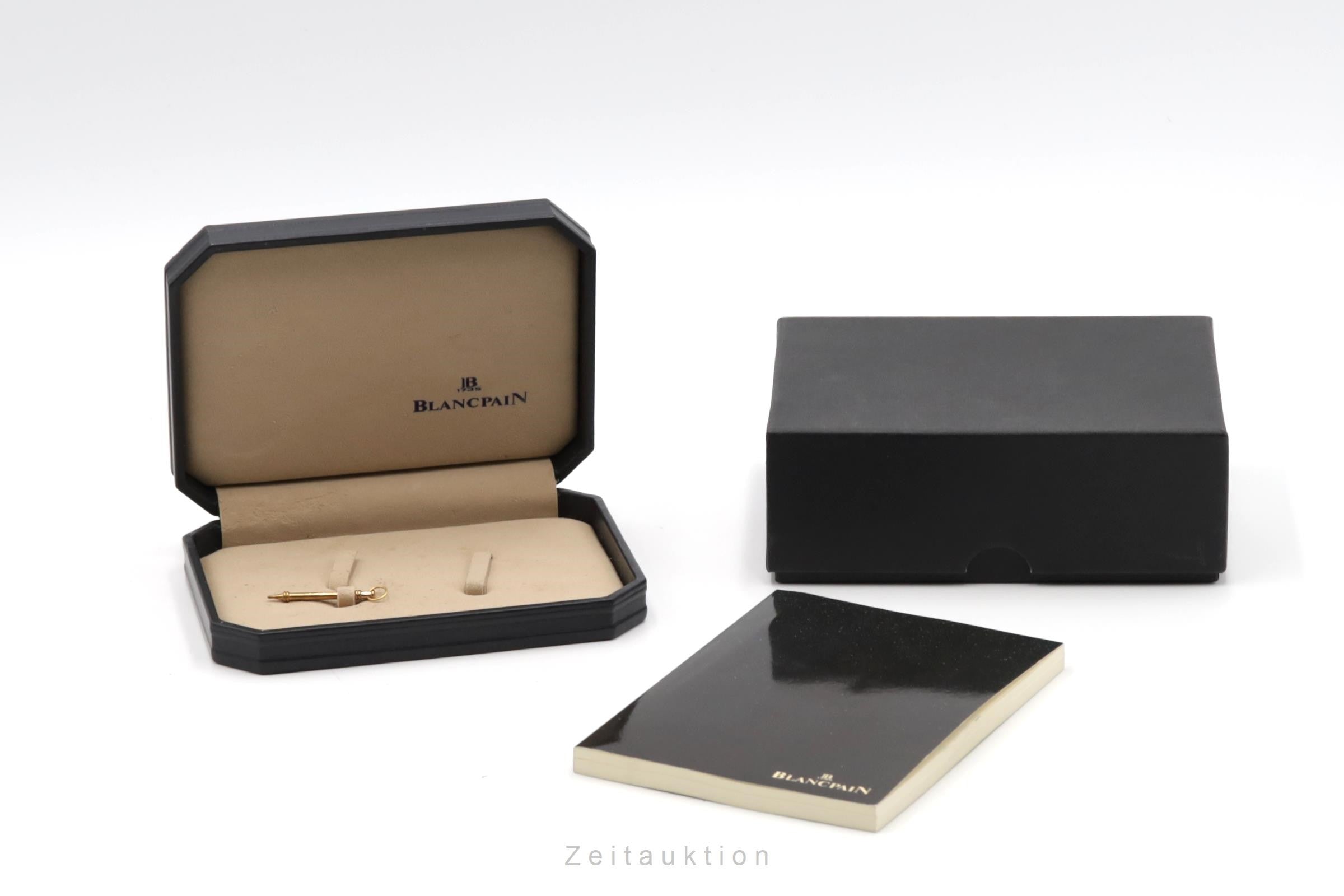 Blancpain Villeret Kalender 18k (0,750) Gold Automatik 6595-1418 VP: 27250,- € [2400689]