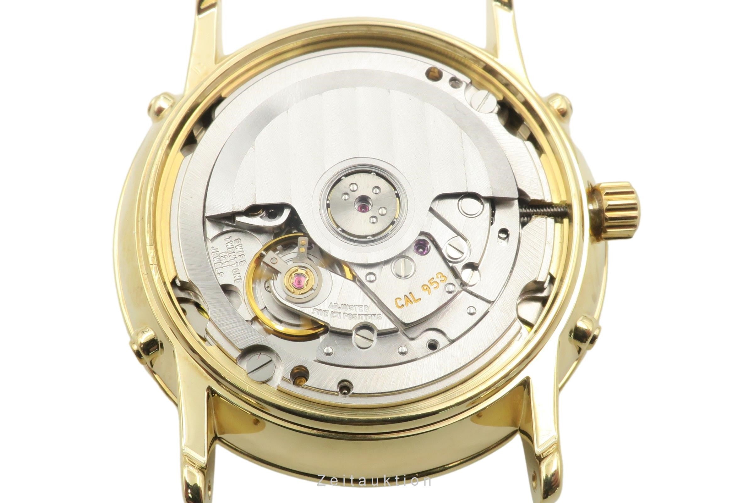 Blancpain Villeret Kalender 18k (0,750) Gold Automatik 6595-1418 VP: 27250,- € [2400689]