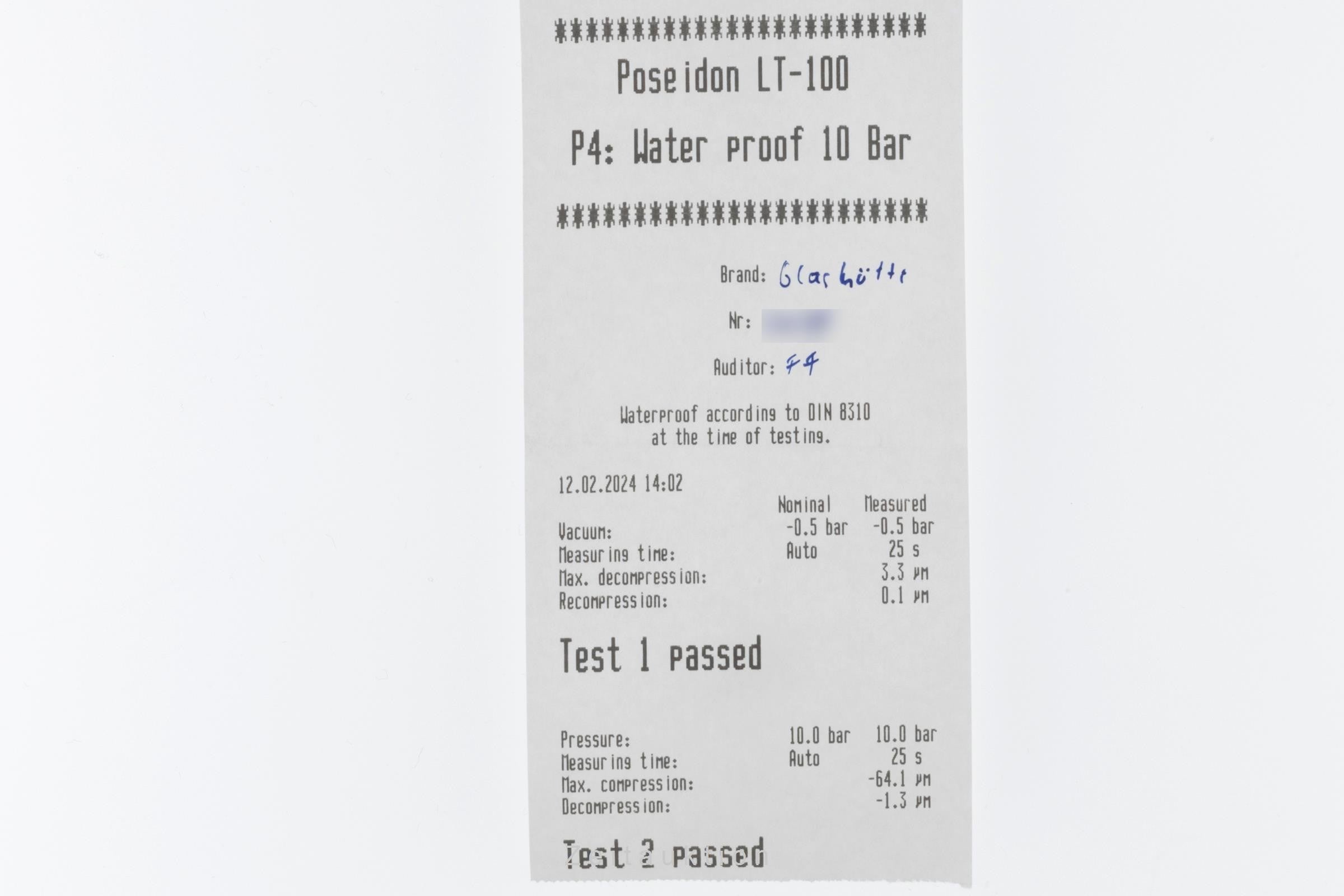 Glashütte Lady Sport acero automático reloj para damas  10-33-41-51-04 LP: 6100EUR  [2400718]