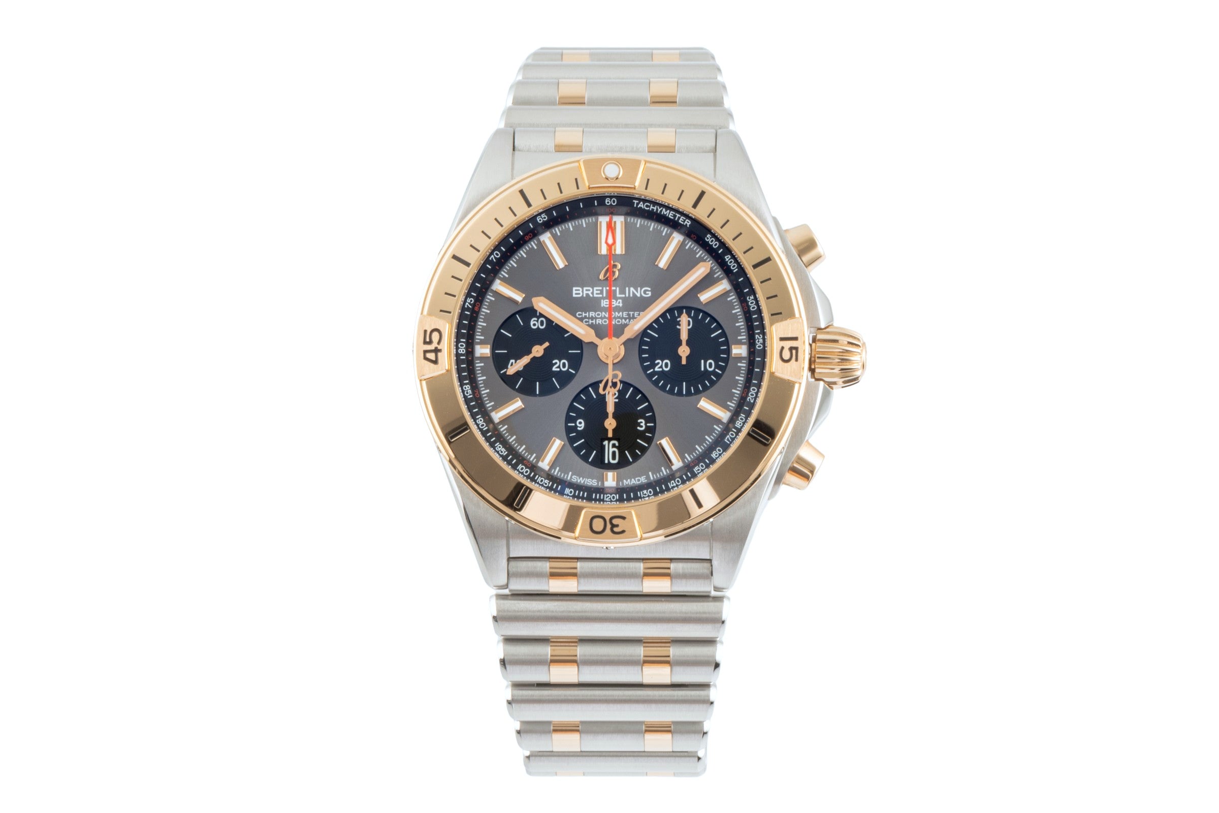 Breitling Chronomat cronografo acciaio / oro automatismo orologio da uomo UB0134101B1U1 LP: 12950EUR  [2400769]