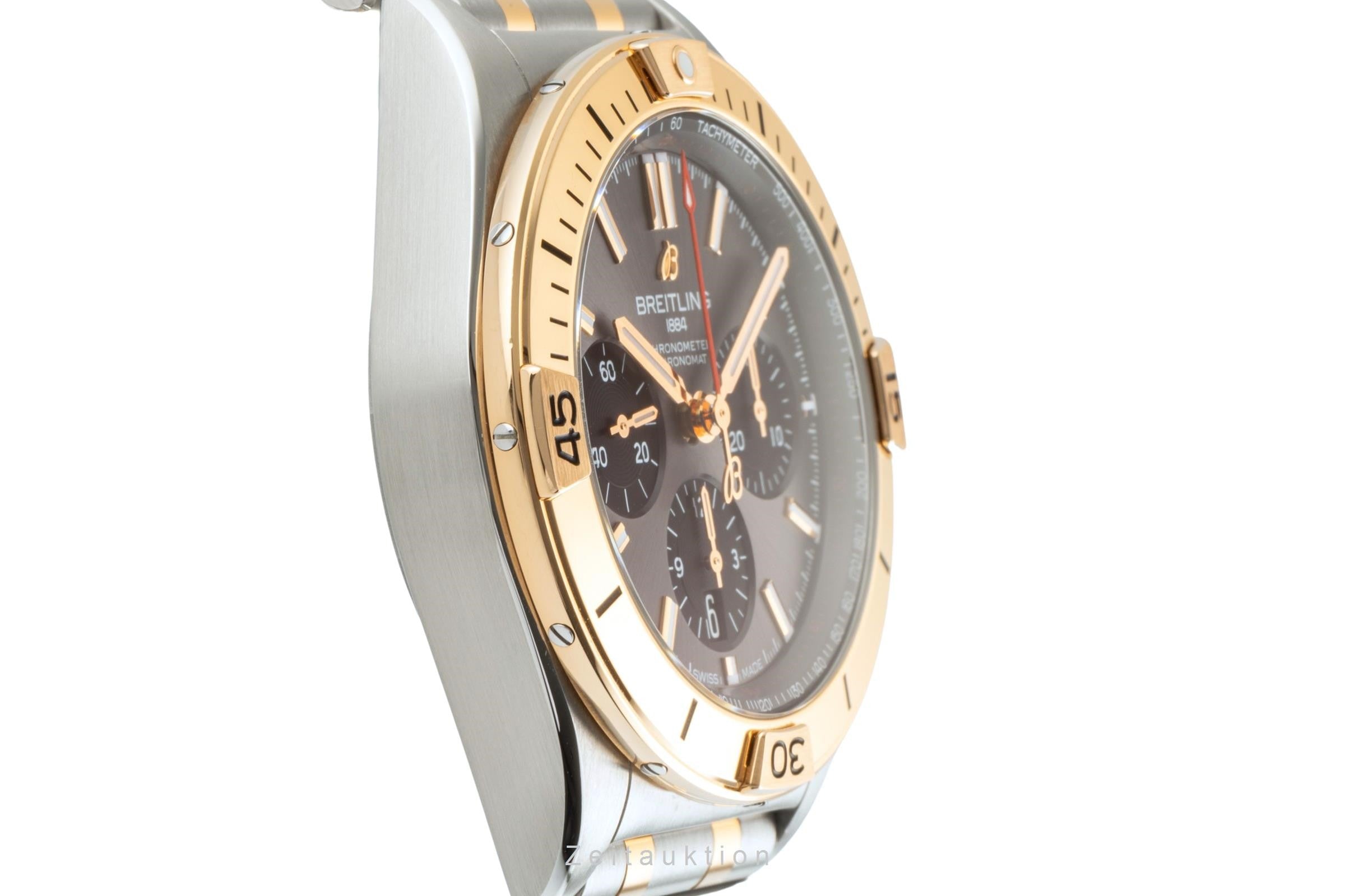 Breitling Chronomat cronografo acciaio / oro automatismo orologio da uomo UB0134101B1U1 LP: 12950EUR  [2400769]