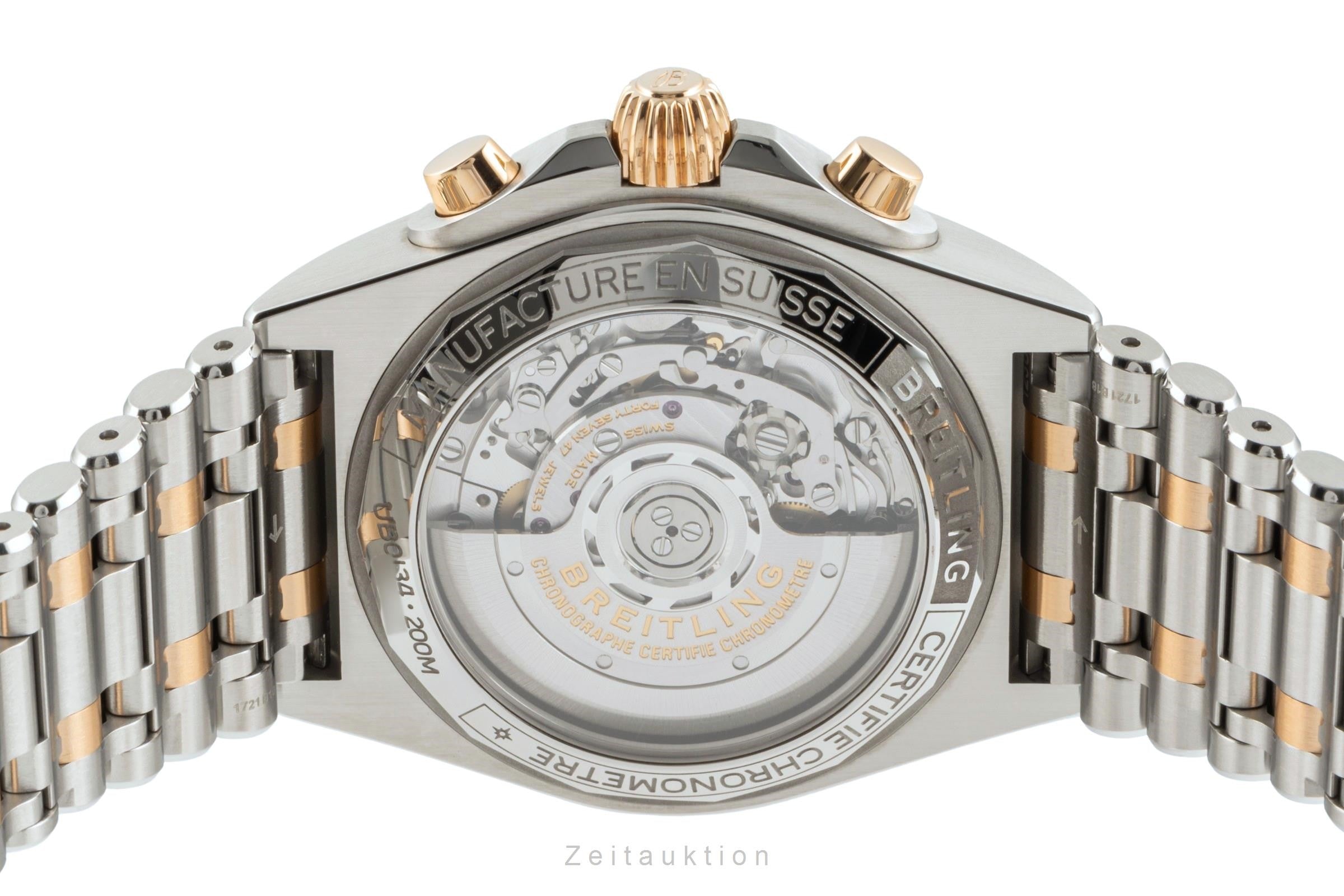 Breitling Chronomat cronografo acciaio / oro automatismo orologio da uomo UB0134101B1U1 LP: 12950EUR  [2400769]