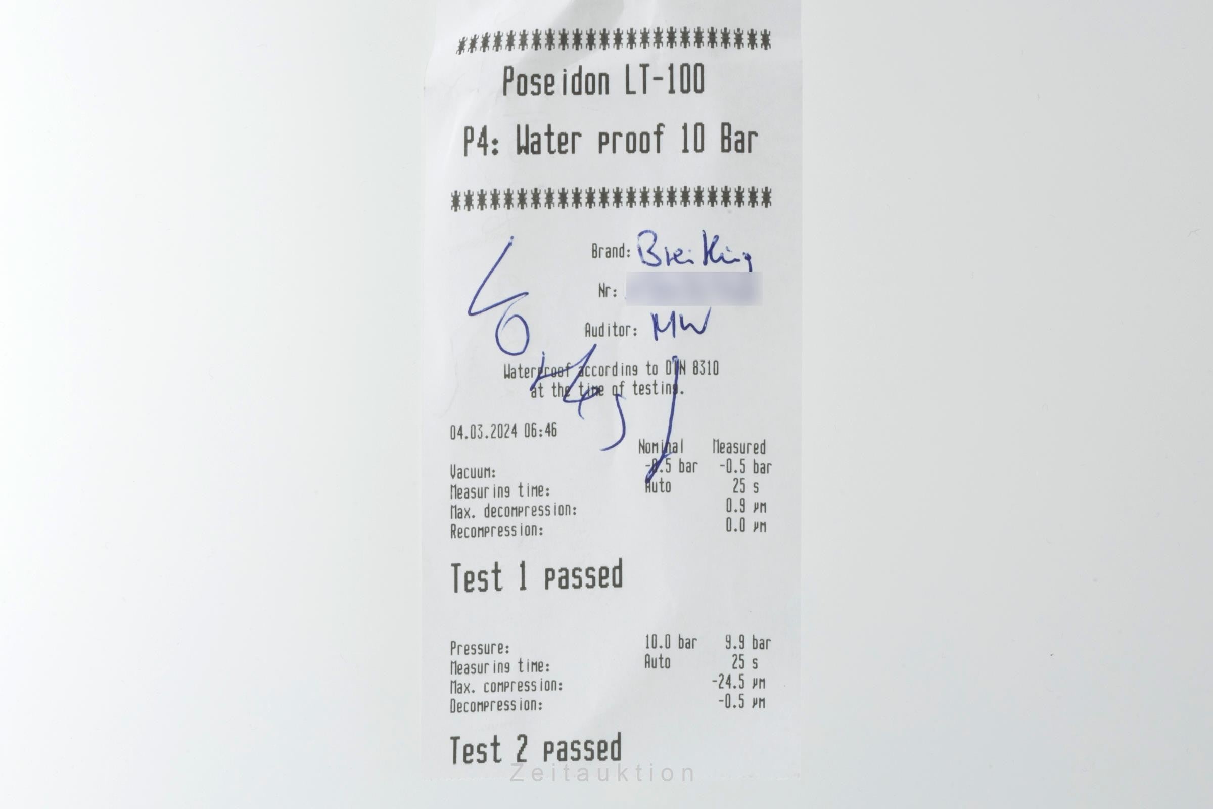 Breitling Superocean acciaio automatismo orologio da uomo A17345 LP: 4900EUR  [2400776]