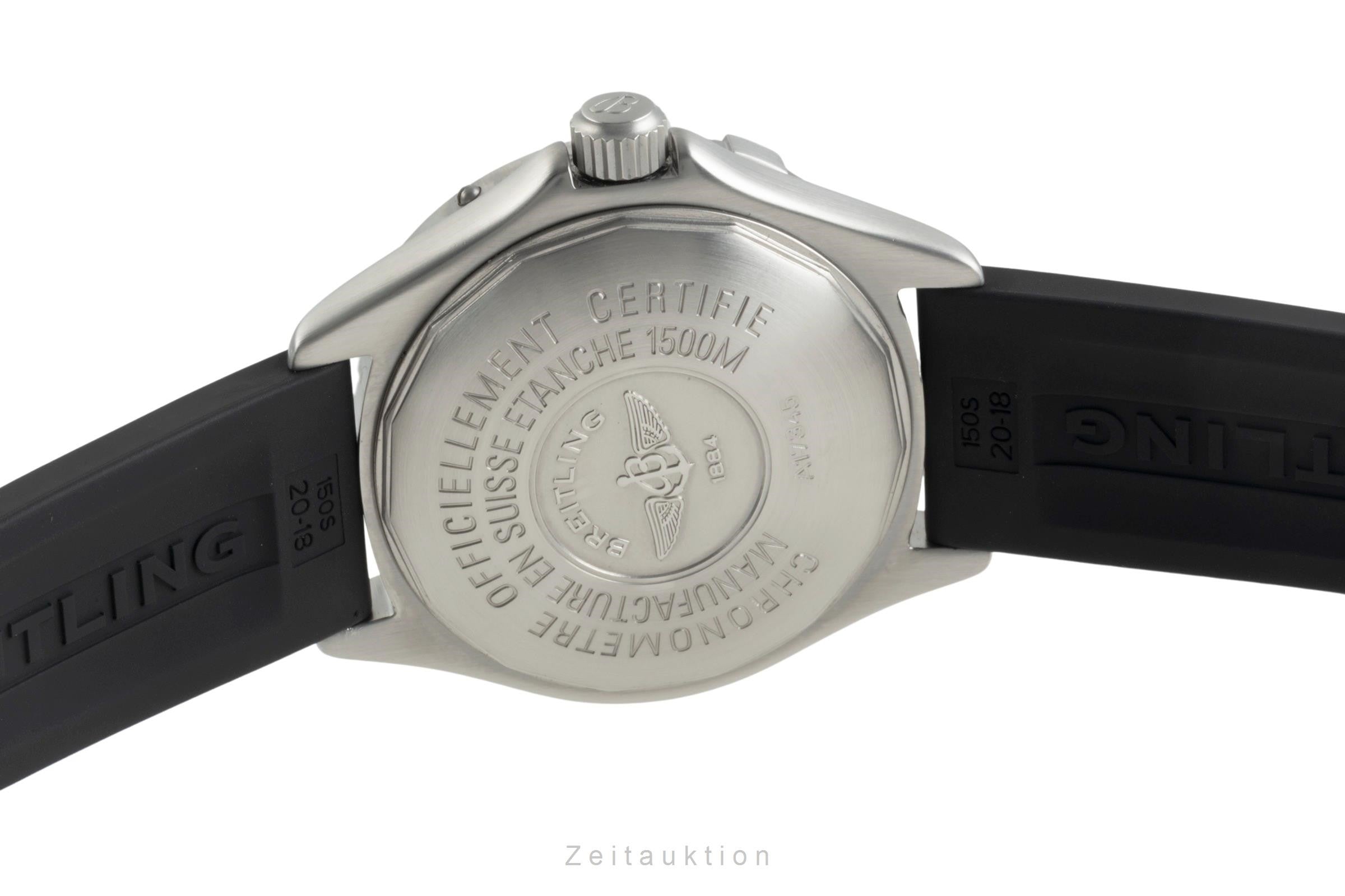 Breitling Superocean acciaio automatismo orologio da uomo A17345 LP: 4900EUR  [2400776]