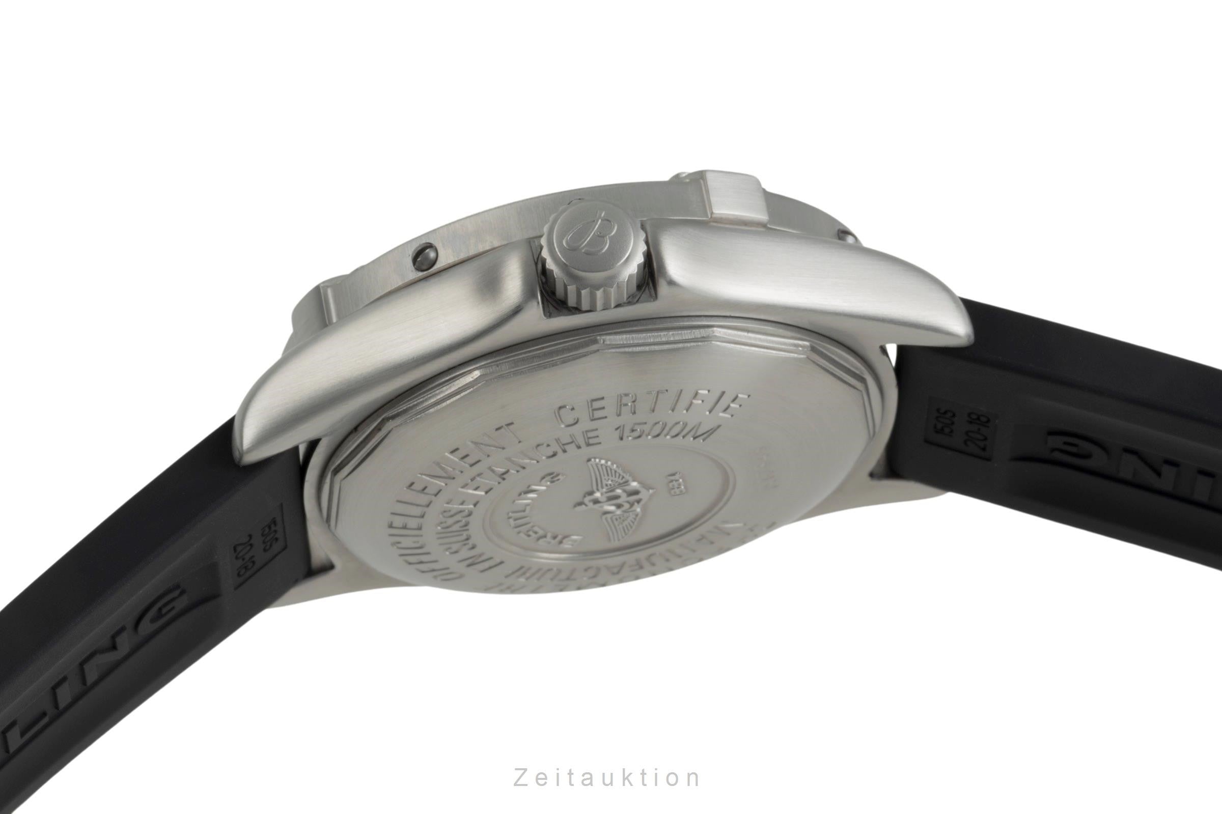 Breitling Superocean acciaio automatismo orologio da uomo A17345 LP: 4900EUR  [2400776]