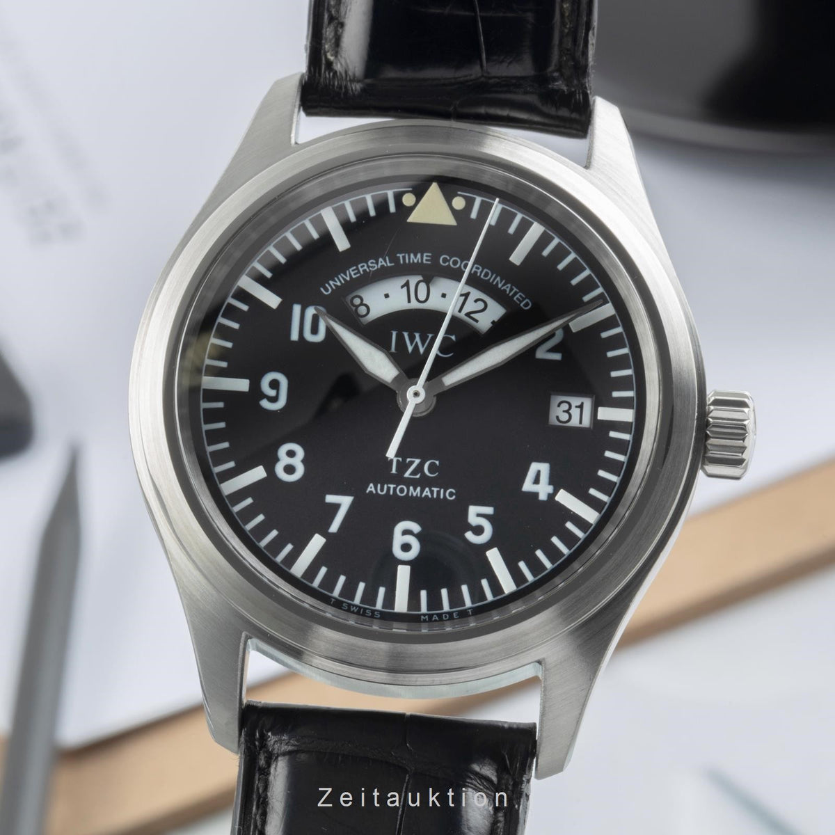 Cadran De Montre IWC TZC Automatique - 31 Mm, Occasion, Seul Cadran (lot 2138)