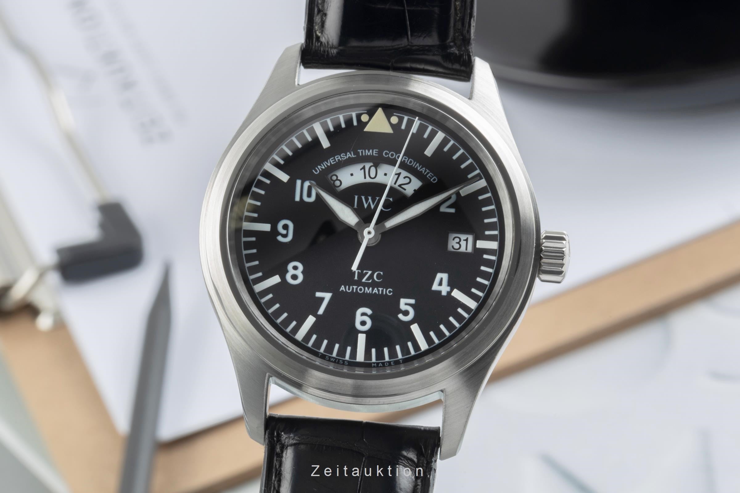 IWC TZC acciaio automatismo orologio da uomo IW325101 LP: 5700EUR  [2400784]