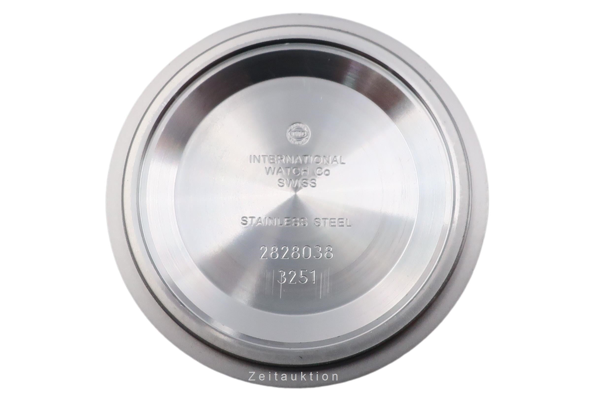 IWC TZC acier automatique montre pour hommes IW325101 LP: 5700EUR  [2400784]