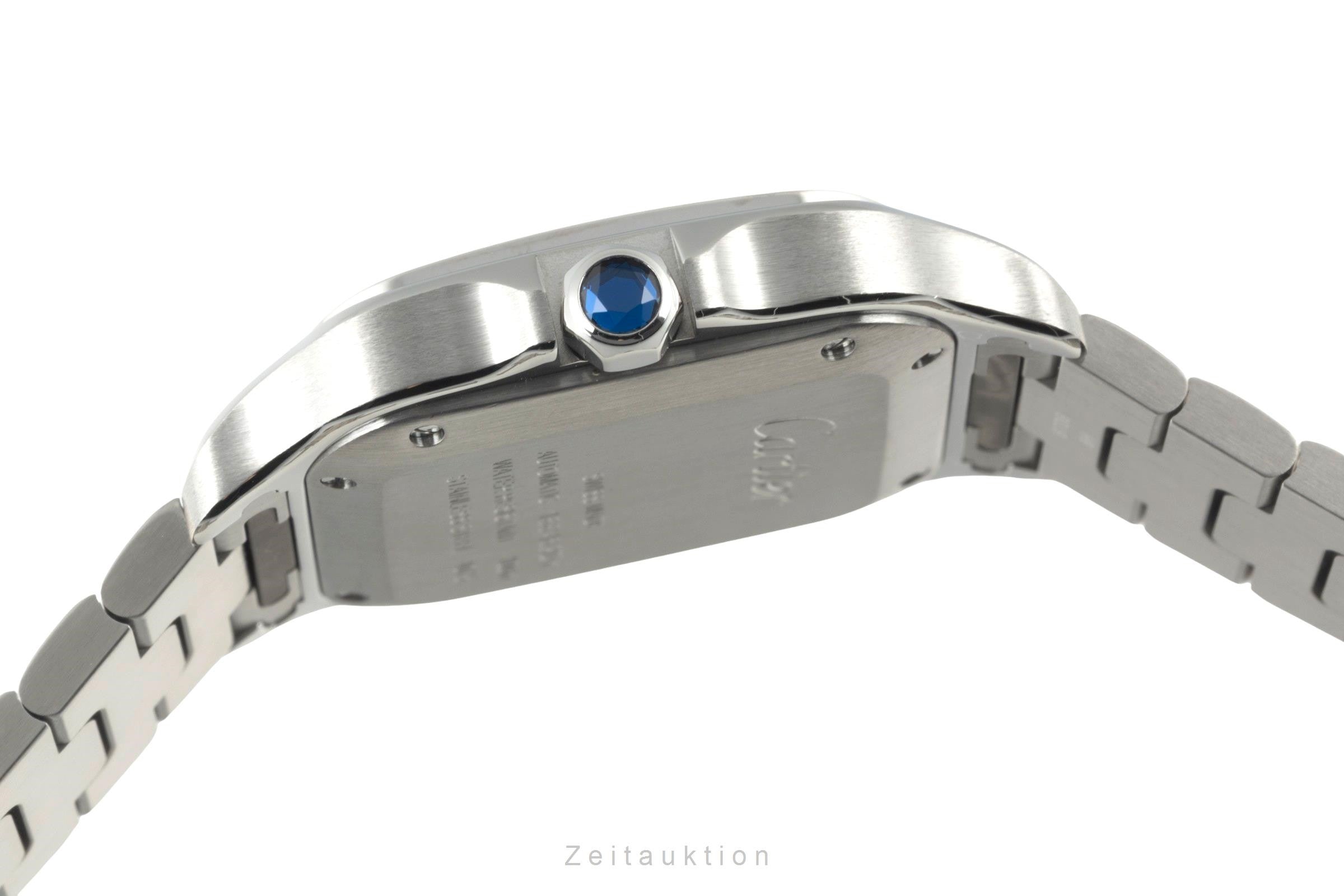 Cartier Santos steel automatic men's watch WSSA0063, 4075 LP: 7600EUR  [2400829]