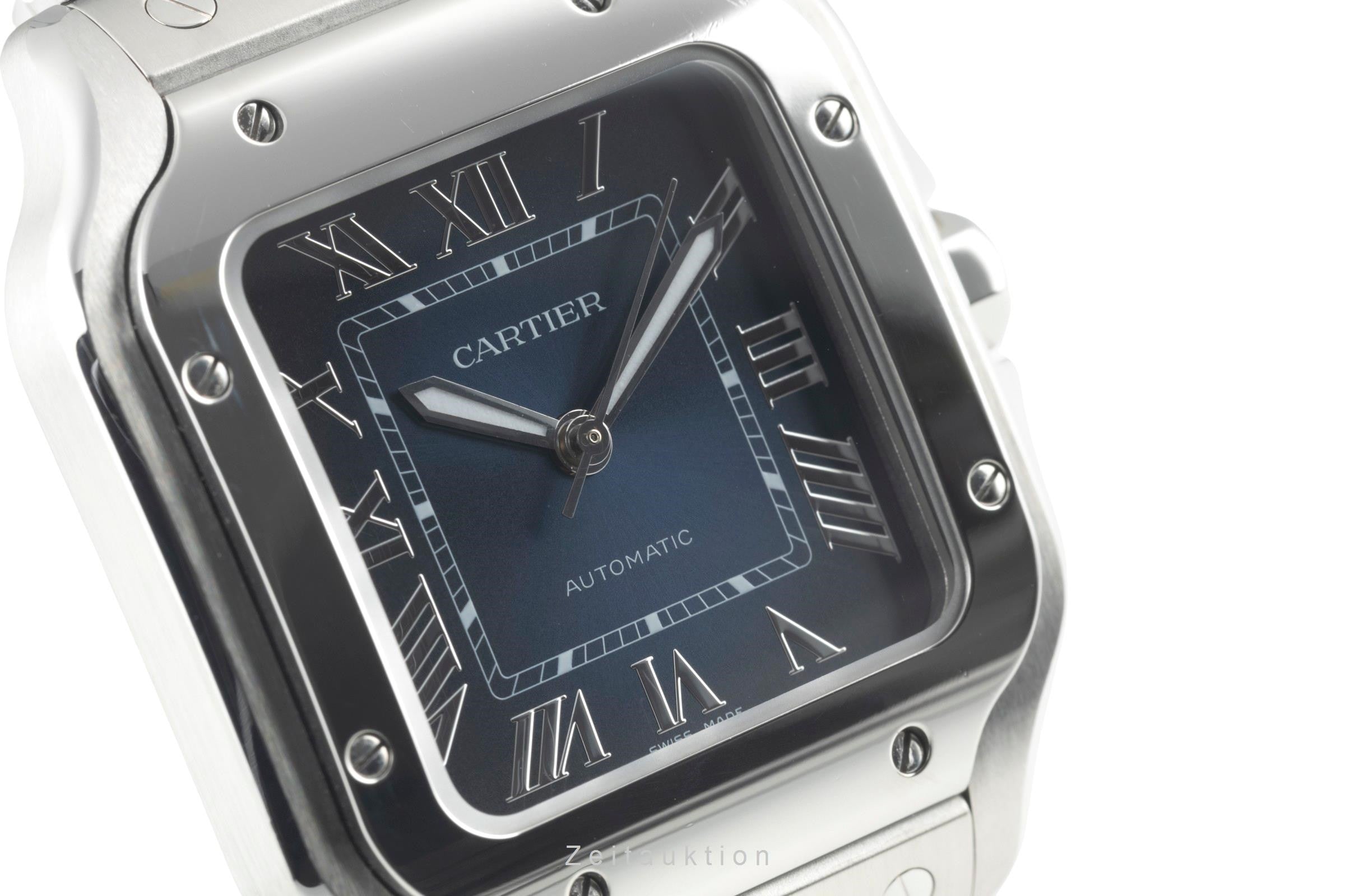 Cartier Santos steel automatic men's watch WSSA0063, 4075 LP: 7600EUR  [2400829]
