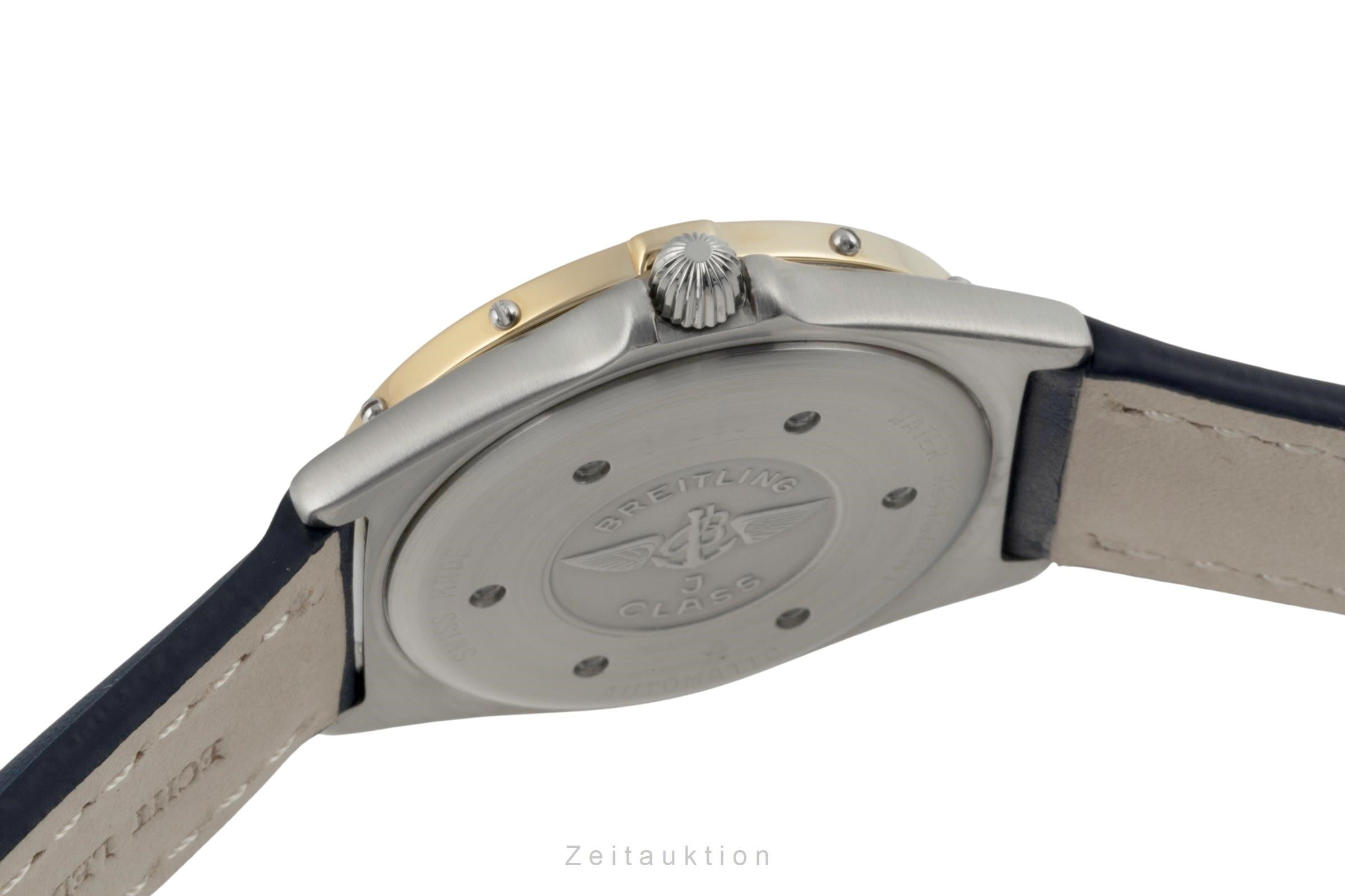 Breitling J-Class Stahl / Gold White Dial Automatik Herrenuhr Ref. 80250 Klassik [2400833]