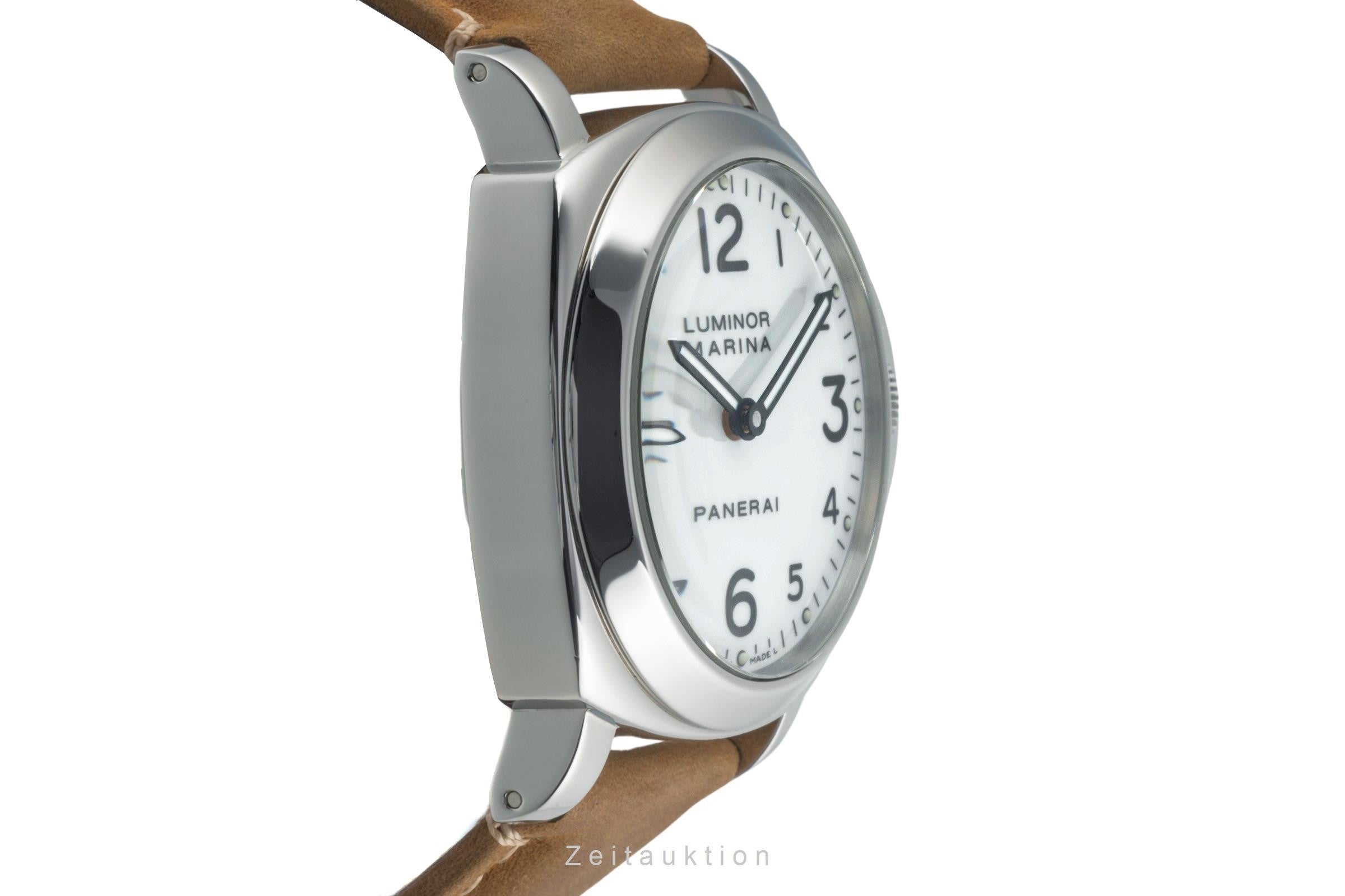 Panerai Luminor Marina steel manual winding men's watch PAM00113 LP: 6200EUR  [2400859]