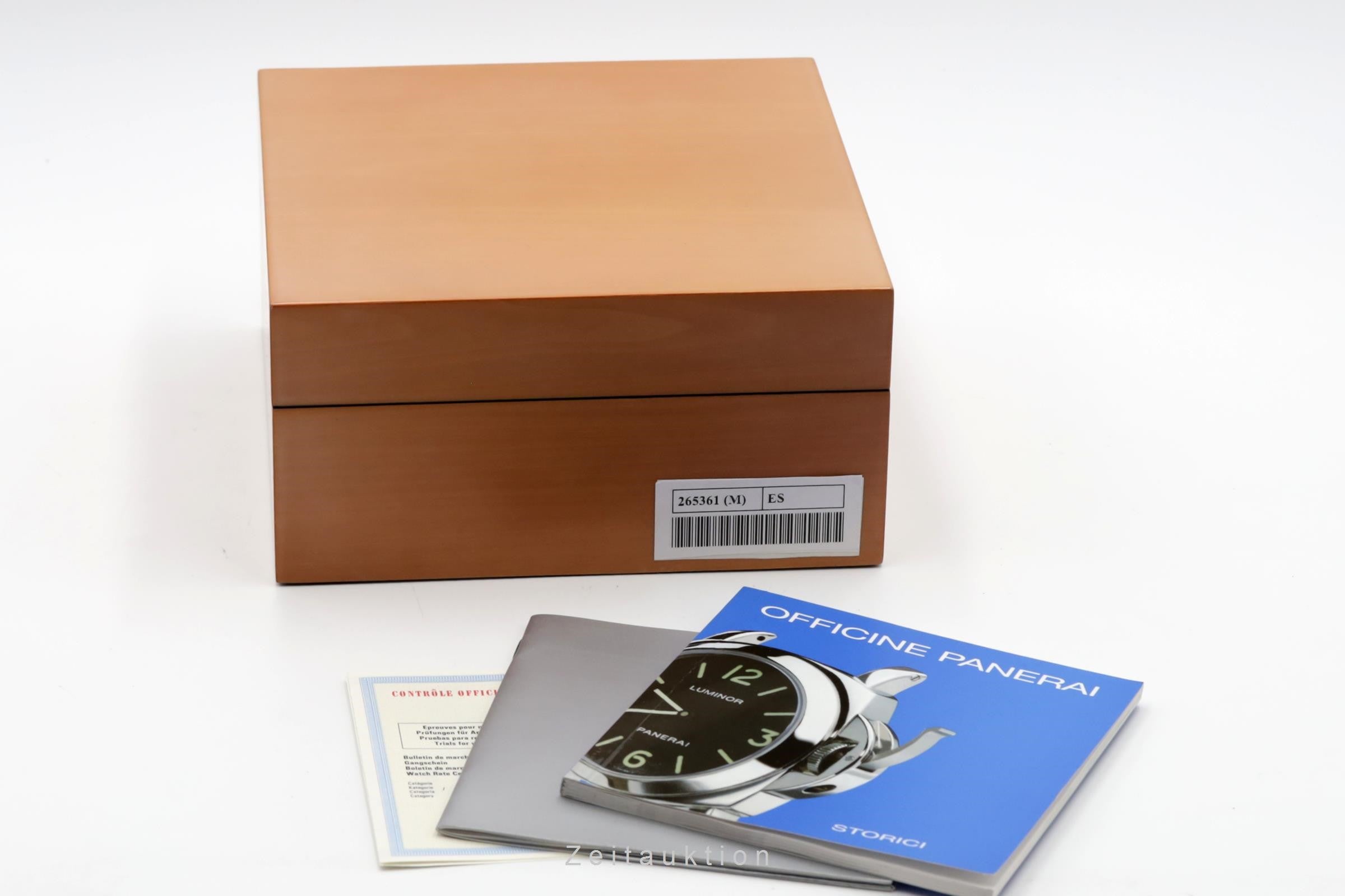 Panerai Luminor Marina steel manual winding men's watch PAM00113 LP: 6200EUR  [2400859]