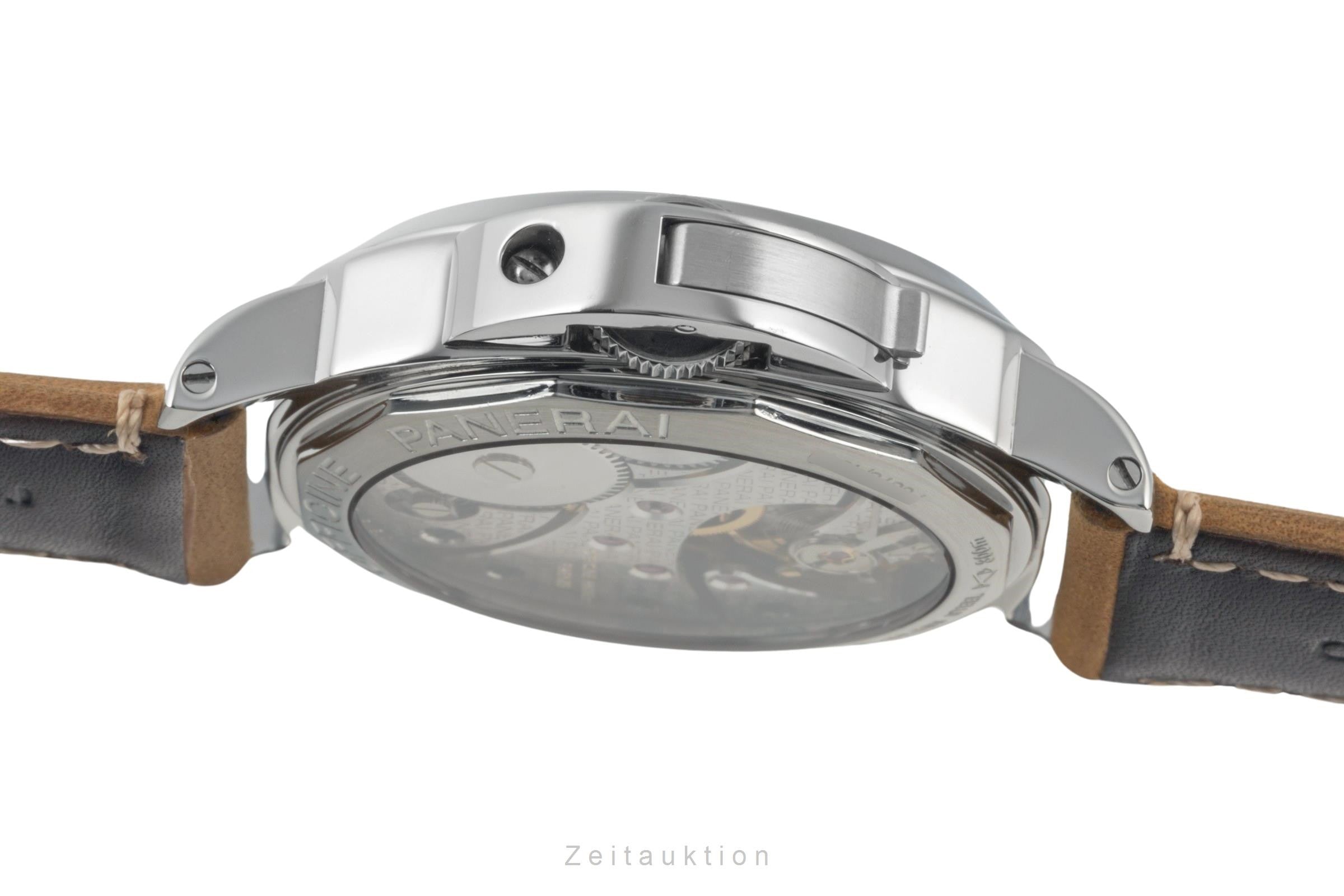 Panerai Luminor Marina steel manual winding men's watch PAM00113 LP: 6200EUR  [2400859]