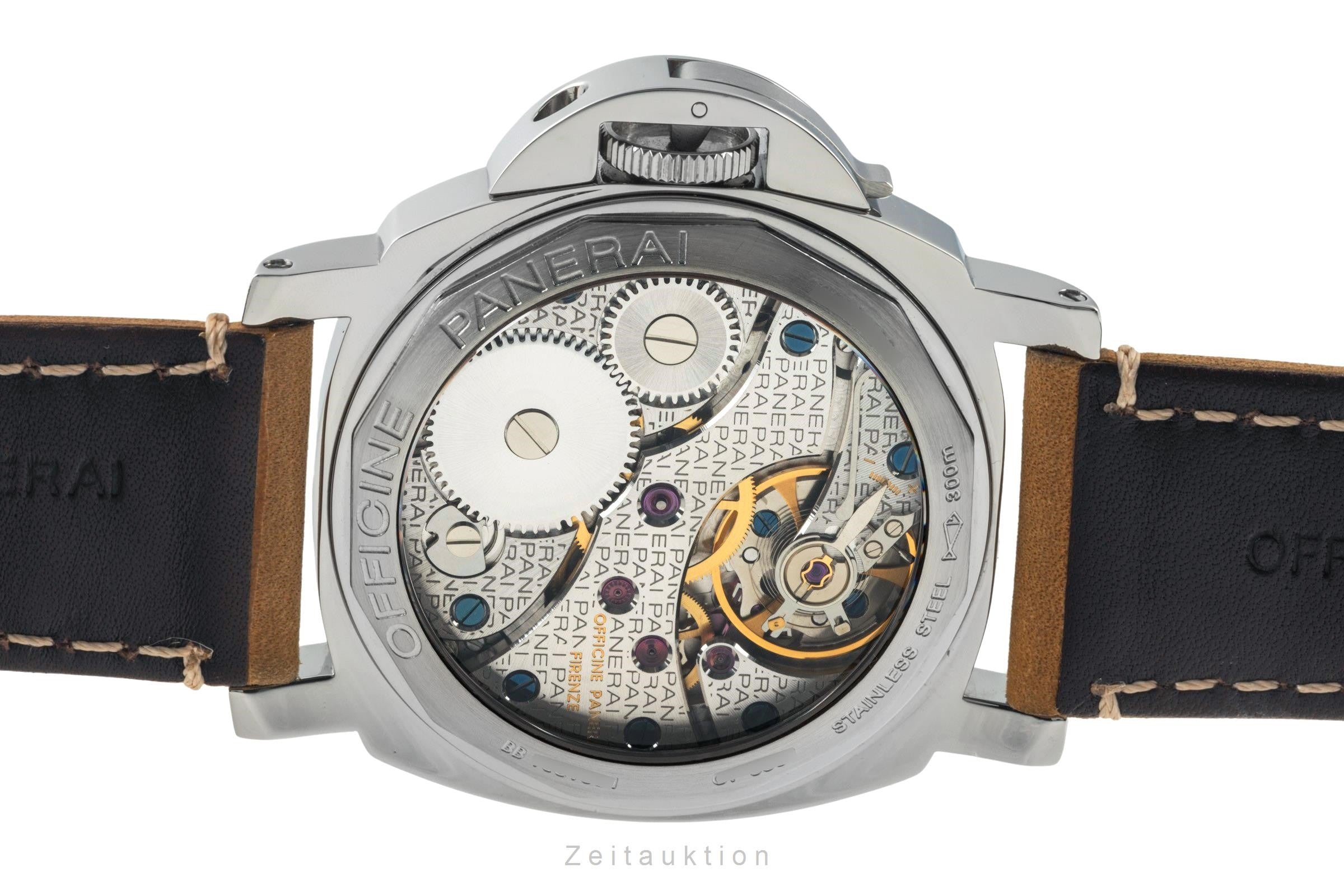 Panerai Luminor Marina steel manual winding men's watch PAM00113 LP: 6200EUR  [2400859]