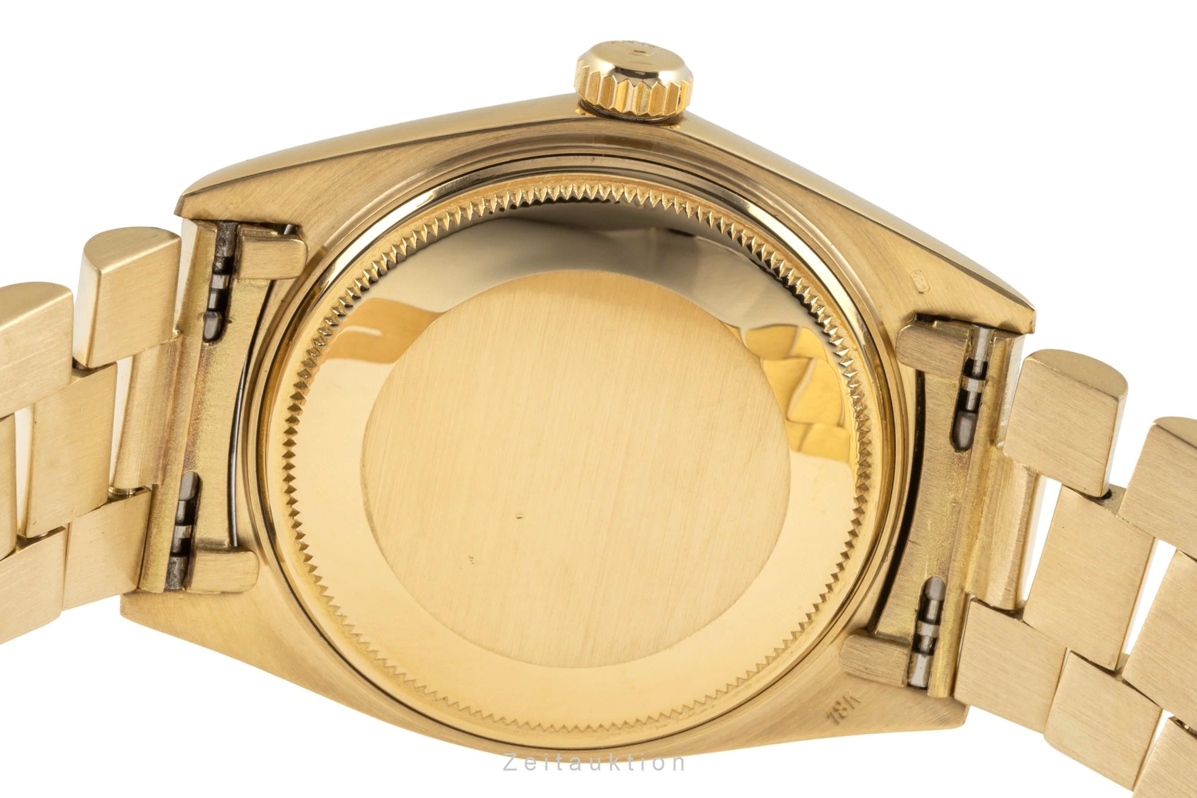 Rolex Day-Date oro 18 ct automatismo orologio da uomo 1803 LP: 35900EUR Vintage  [2400876]