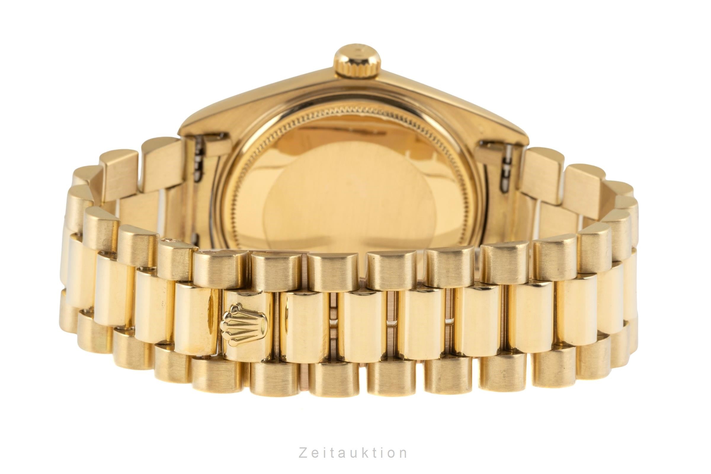 Rolex Day-Date oro 18 ct automatismo orologio da uomo 1803 LP: 35900EUR Vintage  [2400876]