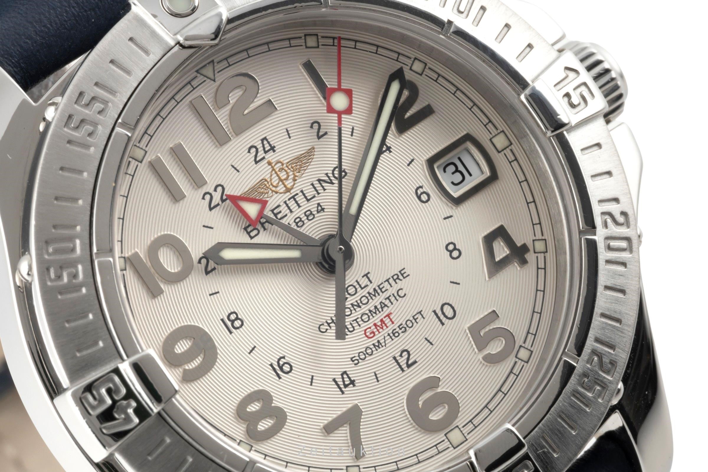 Breitling Colt Chronometer GMT Edelstahl Automatik Herrenuhr Ref. A32350  [2400885]