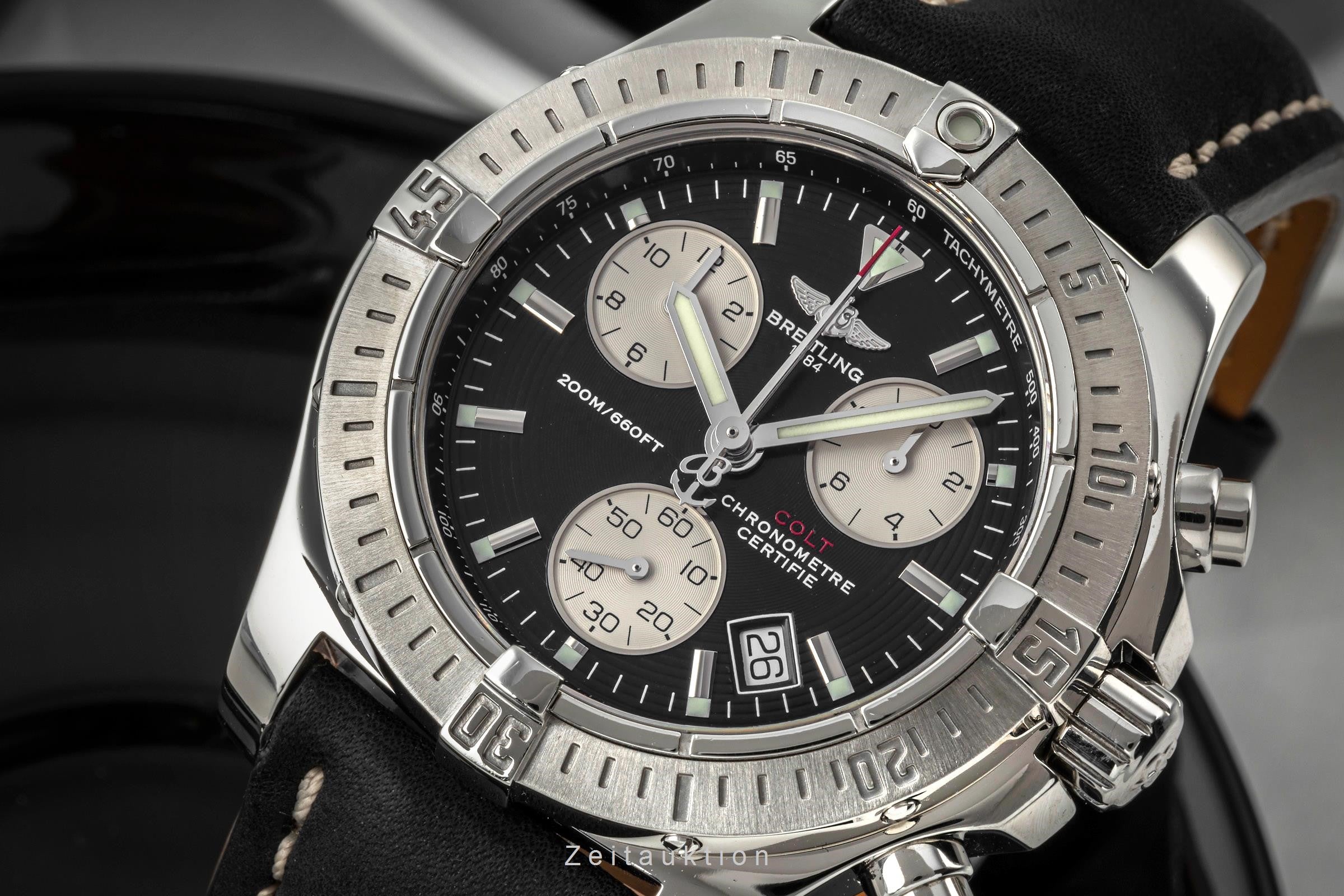 Breitling Colt Chronograph  chronograph steel quartz men's watch A73380  [2400889]