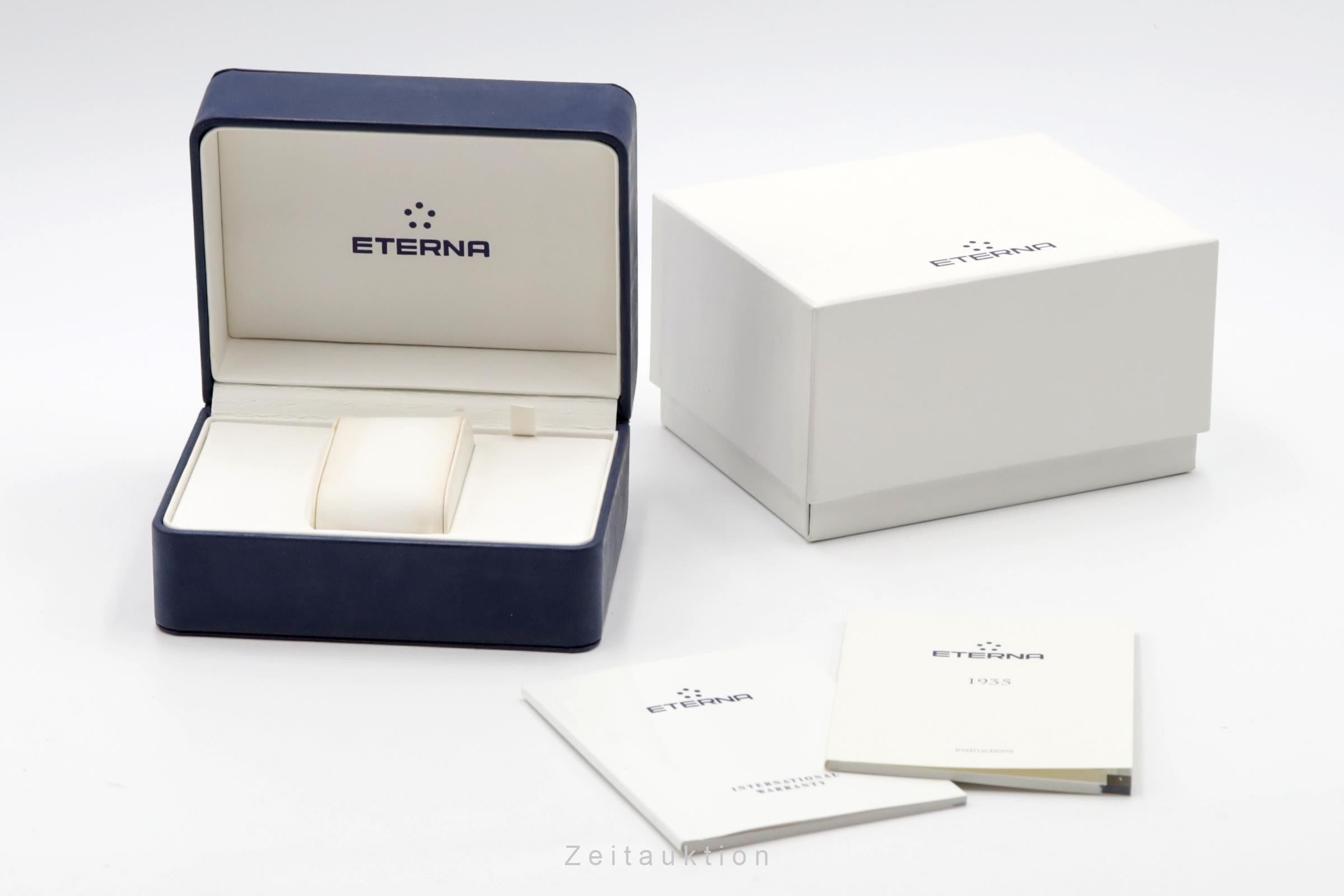Eterna 1935 acciaio carica manuale orologio da uomo 8491.41.10 Limited  [2400898]