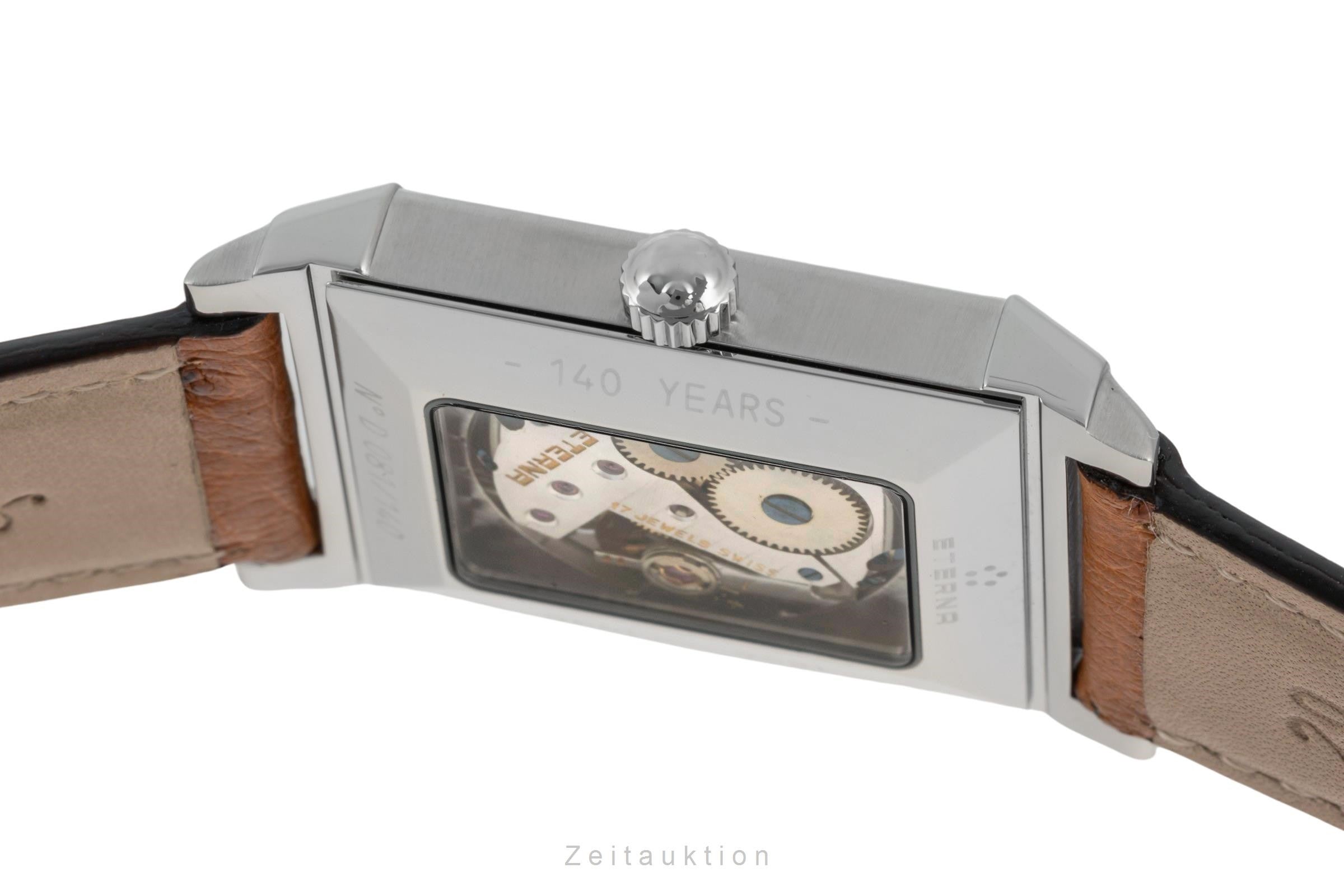 Eterna 1935 acciaio carica manuale orologio da uomo 8491.41.10 Limited  [2400898]