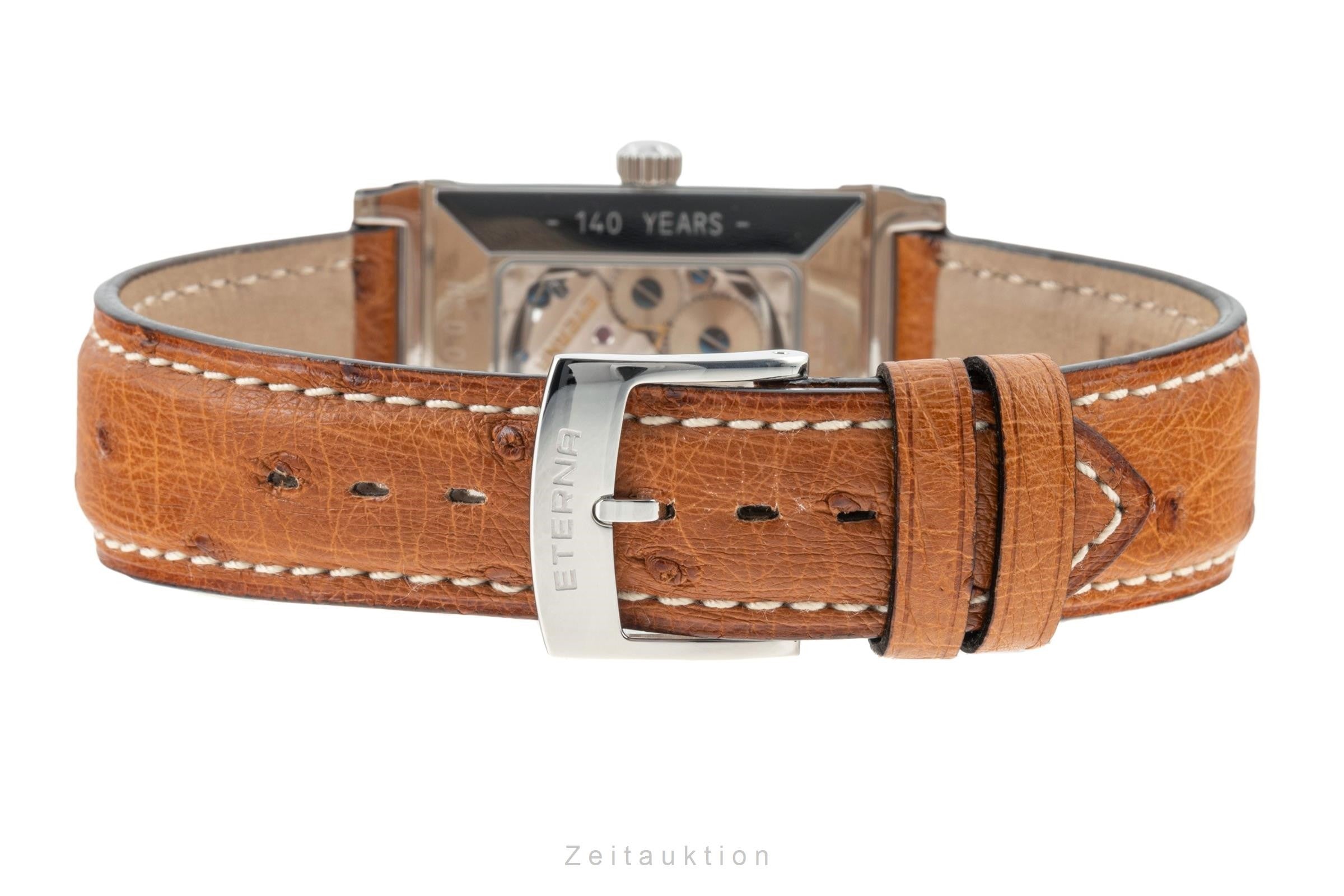 Eterna 1935 acciaio carica manuale orologio da uomo 8491.41.10 Limited  [2400898]