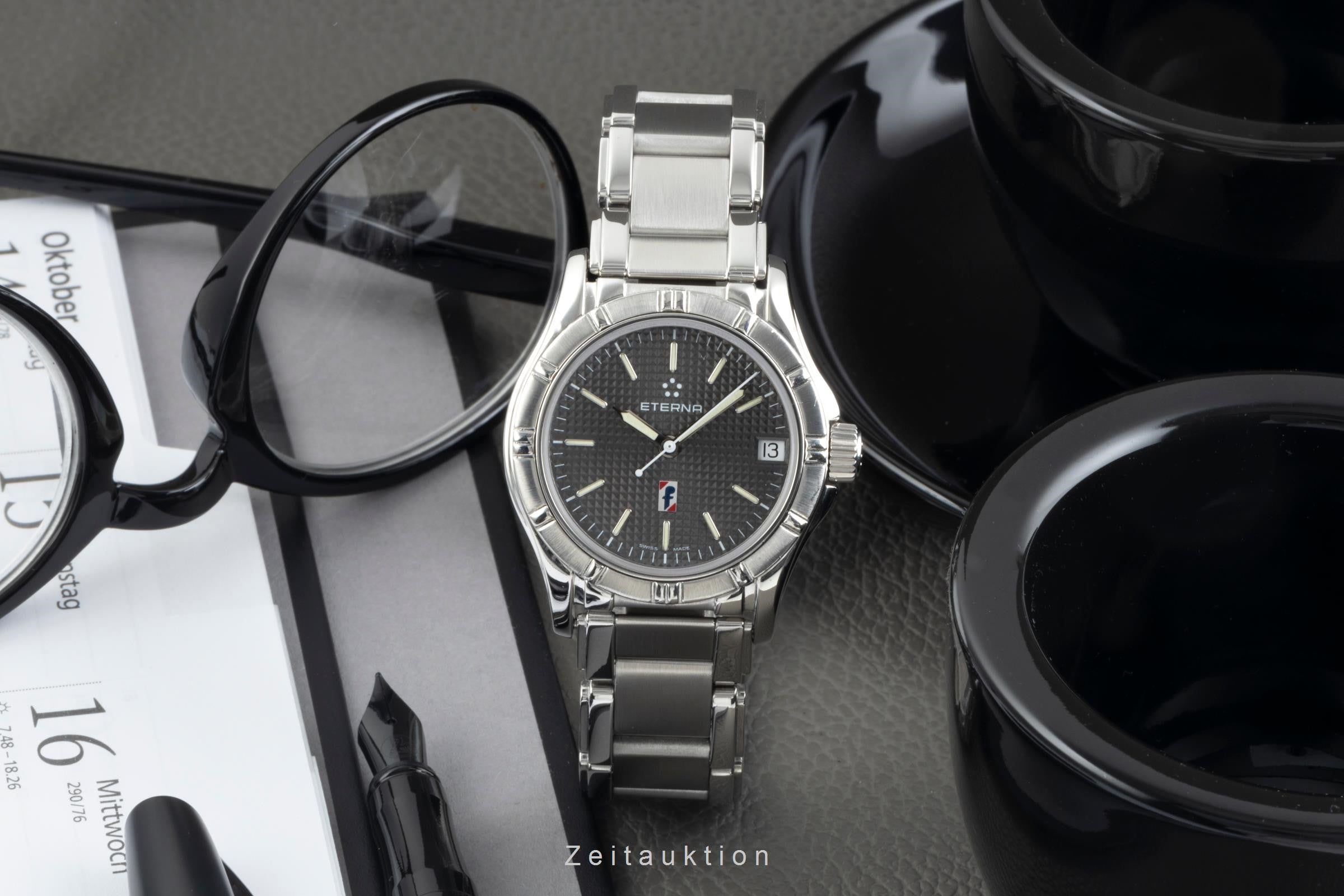 Eterna Pininfarina steel automatic men's watch 1408.41  [2400904]