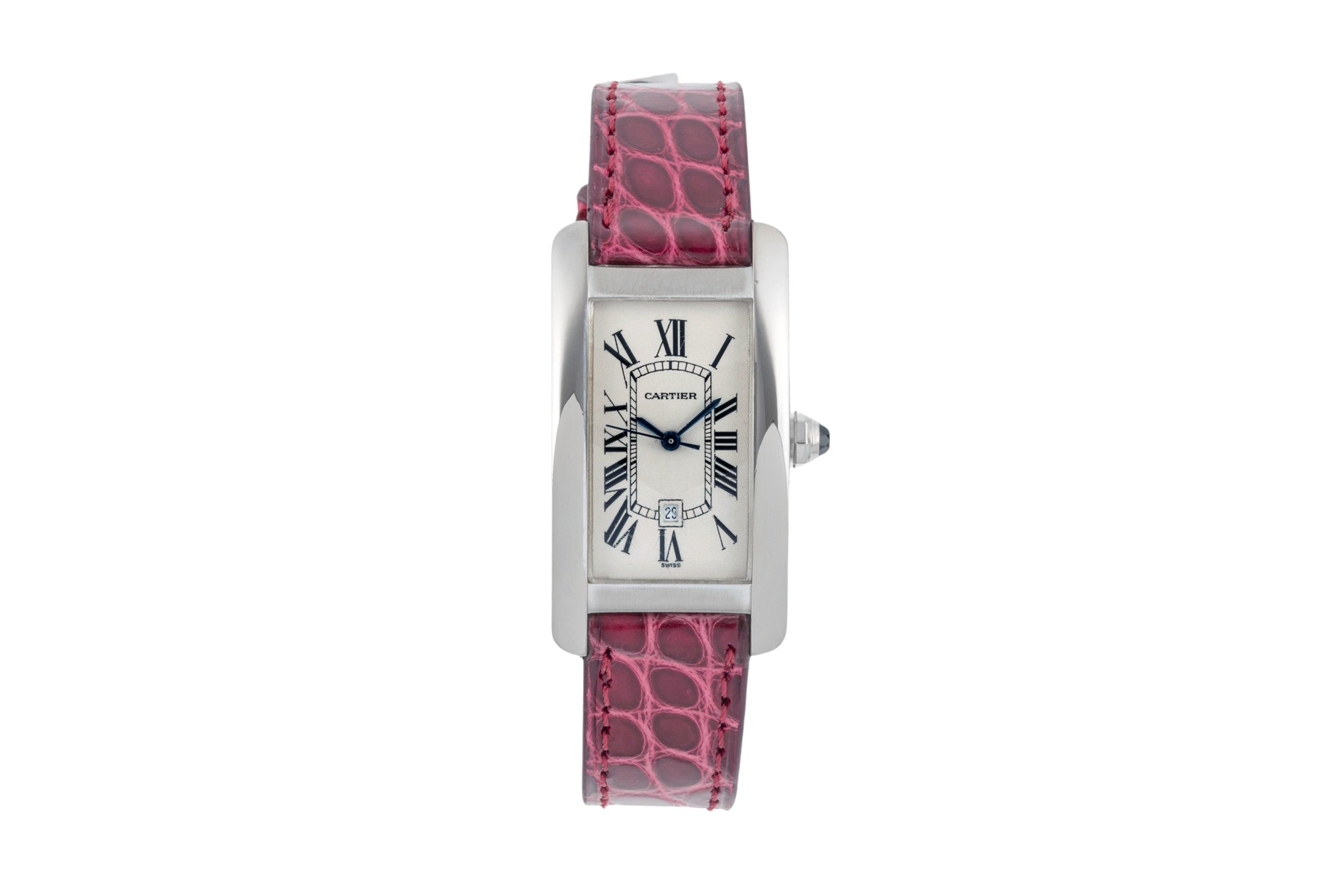 Cartier Tank Américaine 18 ct white gold automatic unisex W2603656, 1726 LP: 33000EUR  [2400912]