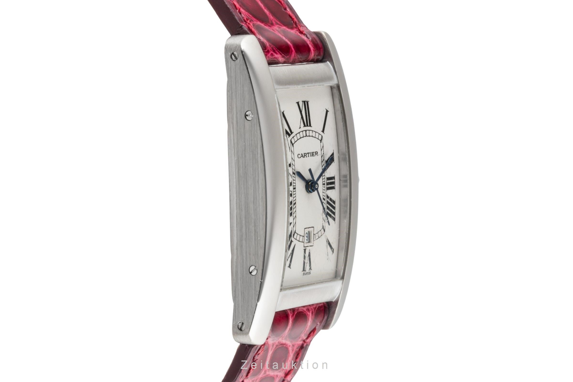 Cartier Tank Américaine 18 ct white gold automatic unisex W2603656, 1726 LP: 33000EUR  [2400912]