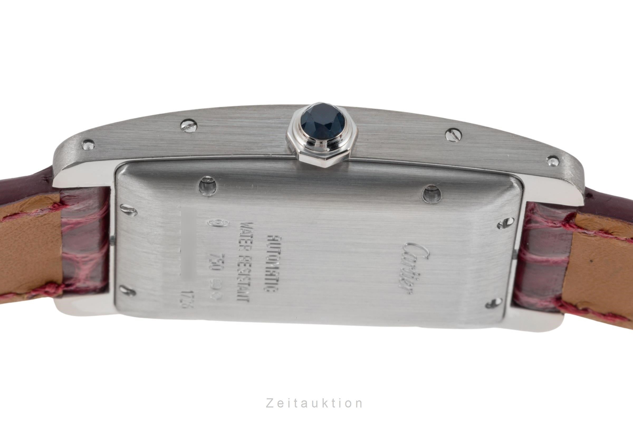 Cartier Tank Américaine 18 ct white gold automatic unisex W2603656, 1726 LP: 33000EUR  [2400912]