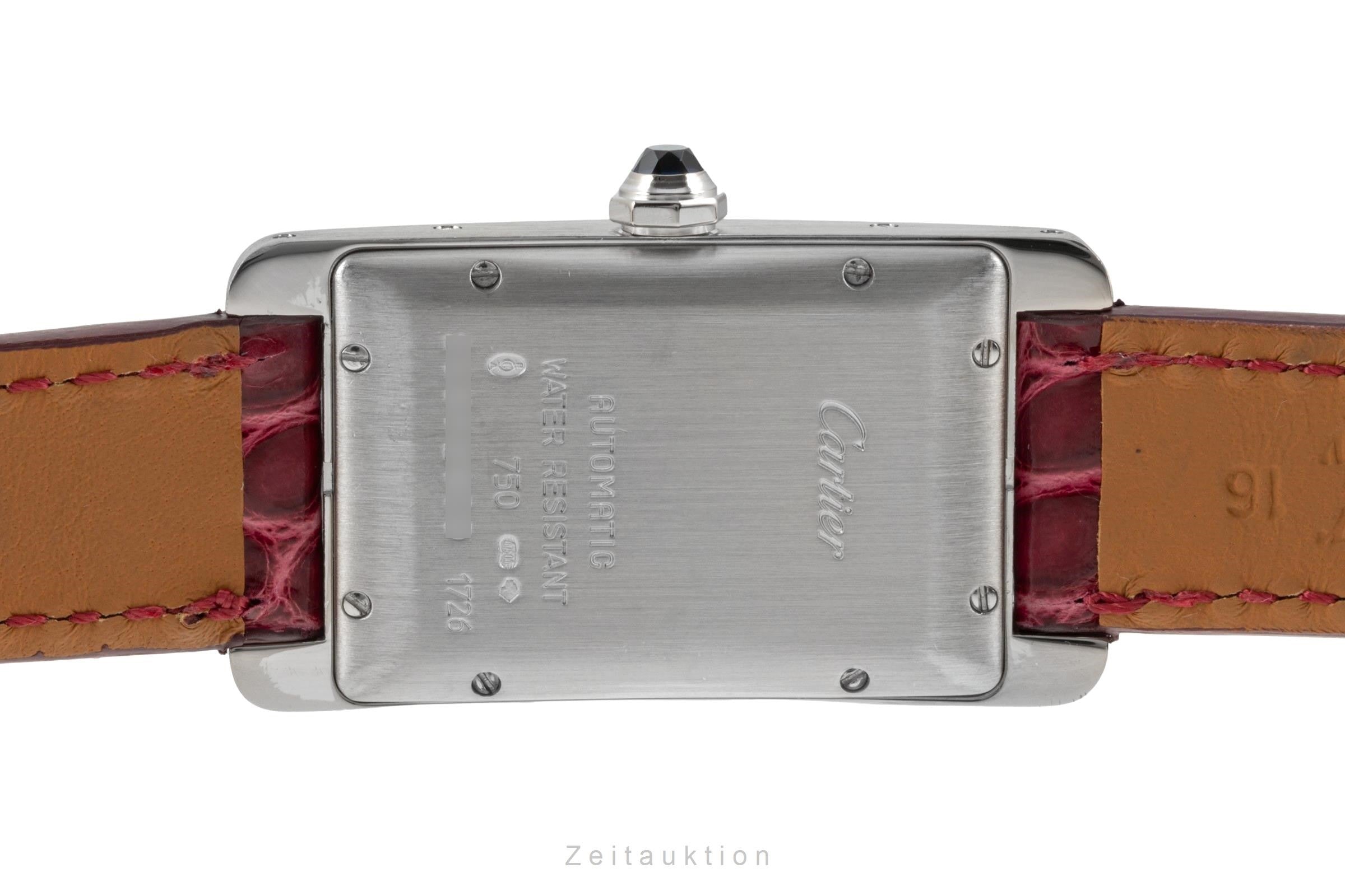 Cartier Tank Américaine 18 ct white gold automatic unisex W2603656, 1726 LP: 33000EUR  [2400912]
