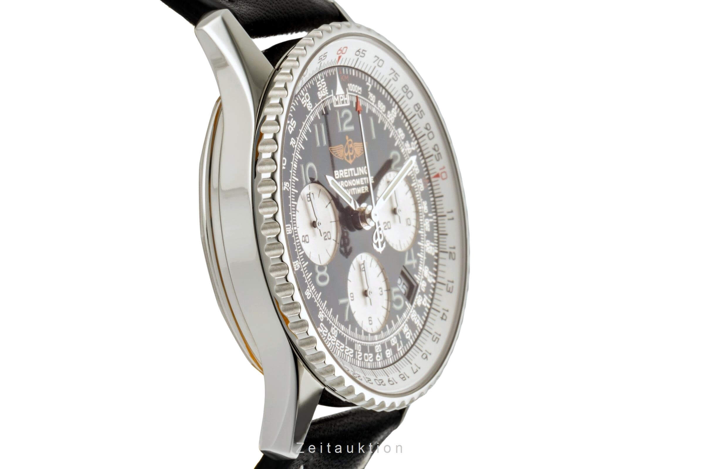 Breitling Navitimer cronografo acciaio automatismo orologio da uomo A23322 LP: 8950EUR  [2400931]
