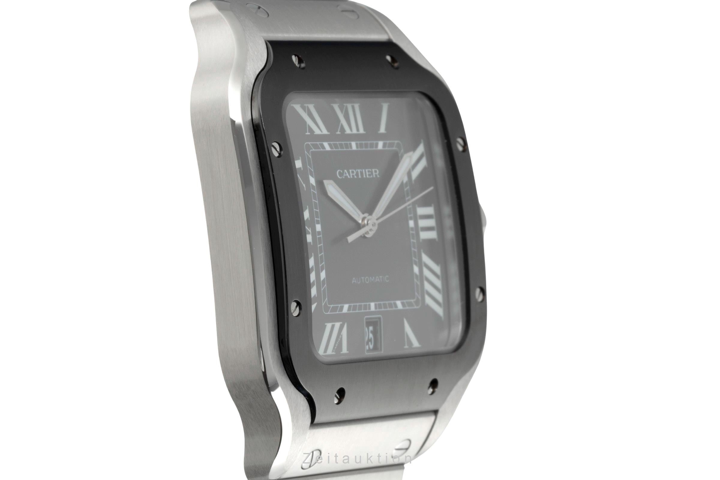 Cartier Santos acciaio automatismo orologio da uomo WSSA0037, 4072 LP: 8650EUR  [2401058]