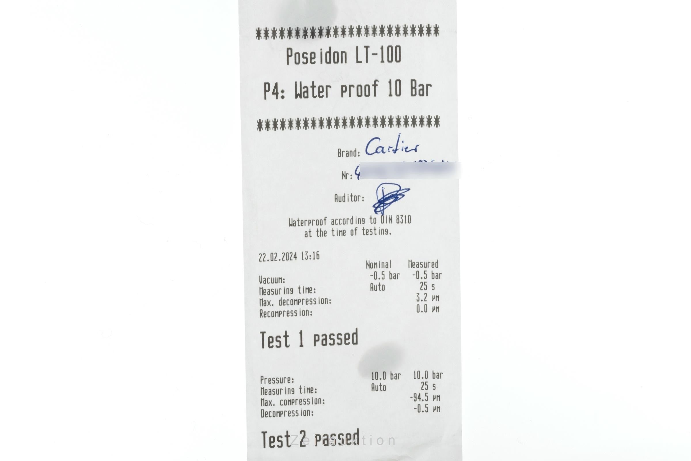 Cartier Santos acciaio automatismo orologio da uomo WSSA0037, 4072 LP: 8650EUR  [2401058]