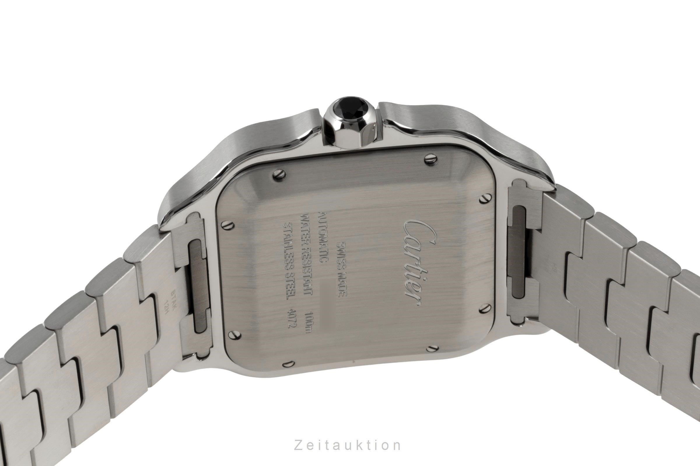 Cartier Santos acciaio automatismo orologio da uomo WSSA0037, 4072 LP: 8650EUR  [2401058]