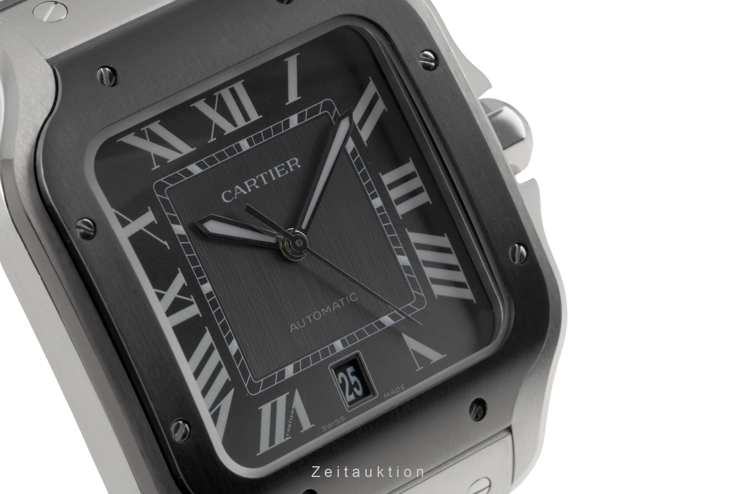 Cartier Santos acciaio automatismo orologio da uomo WSSA0037, 4072 LP: 8650EUR  [2401058]
