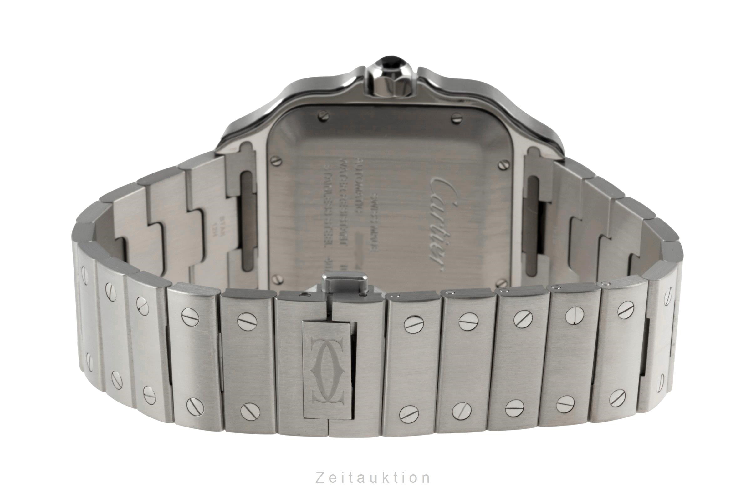 Cartier Santos acciaio automatismo orologio da uomo WSSA0037, 4072 LP: 8650EUR  [2401058]