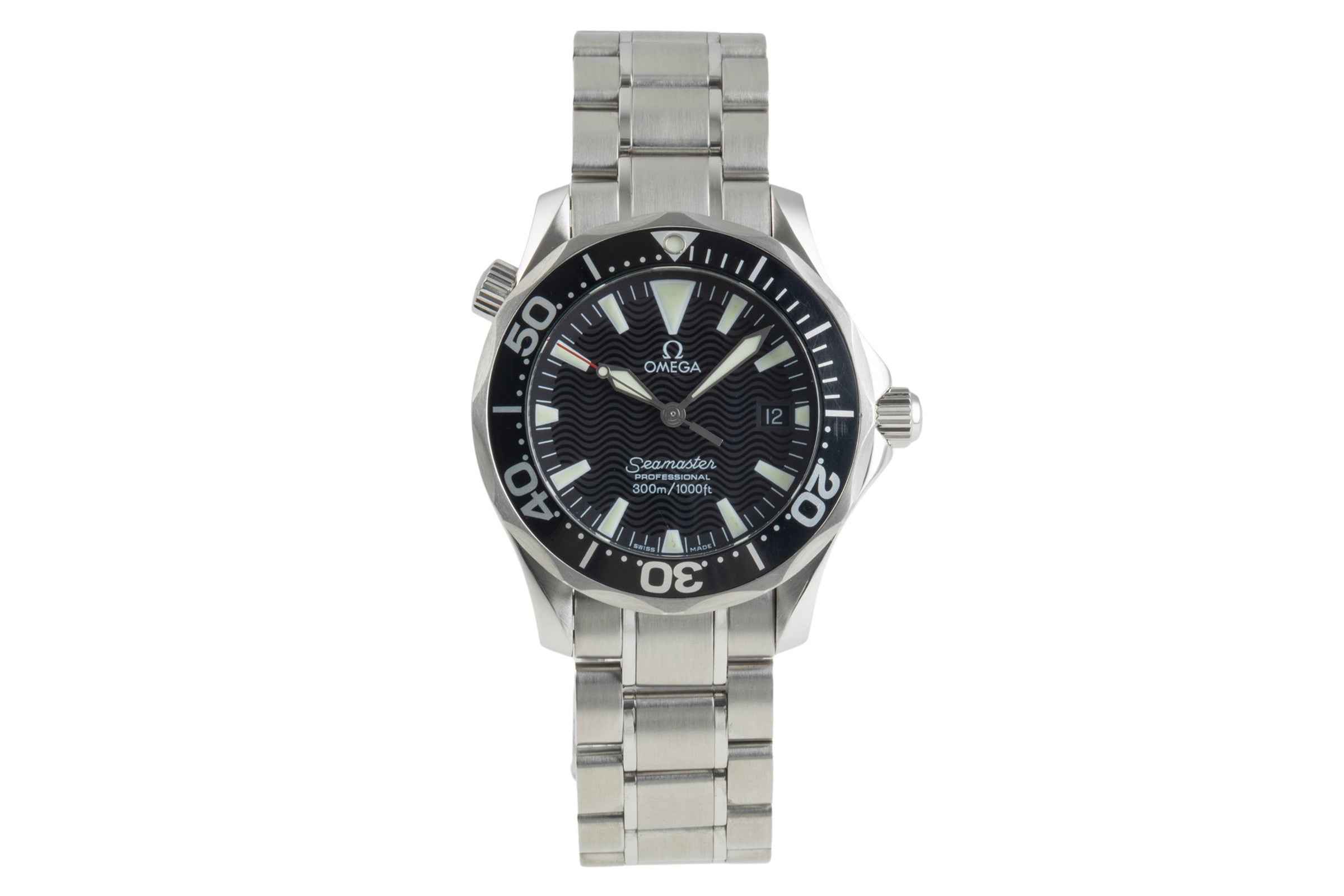 Omega Seamaster steel quartz men's watch 2262.50.00  [2401081]