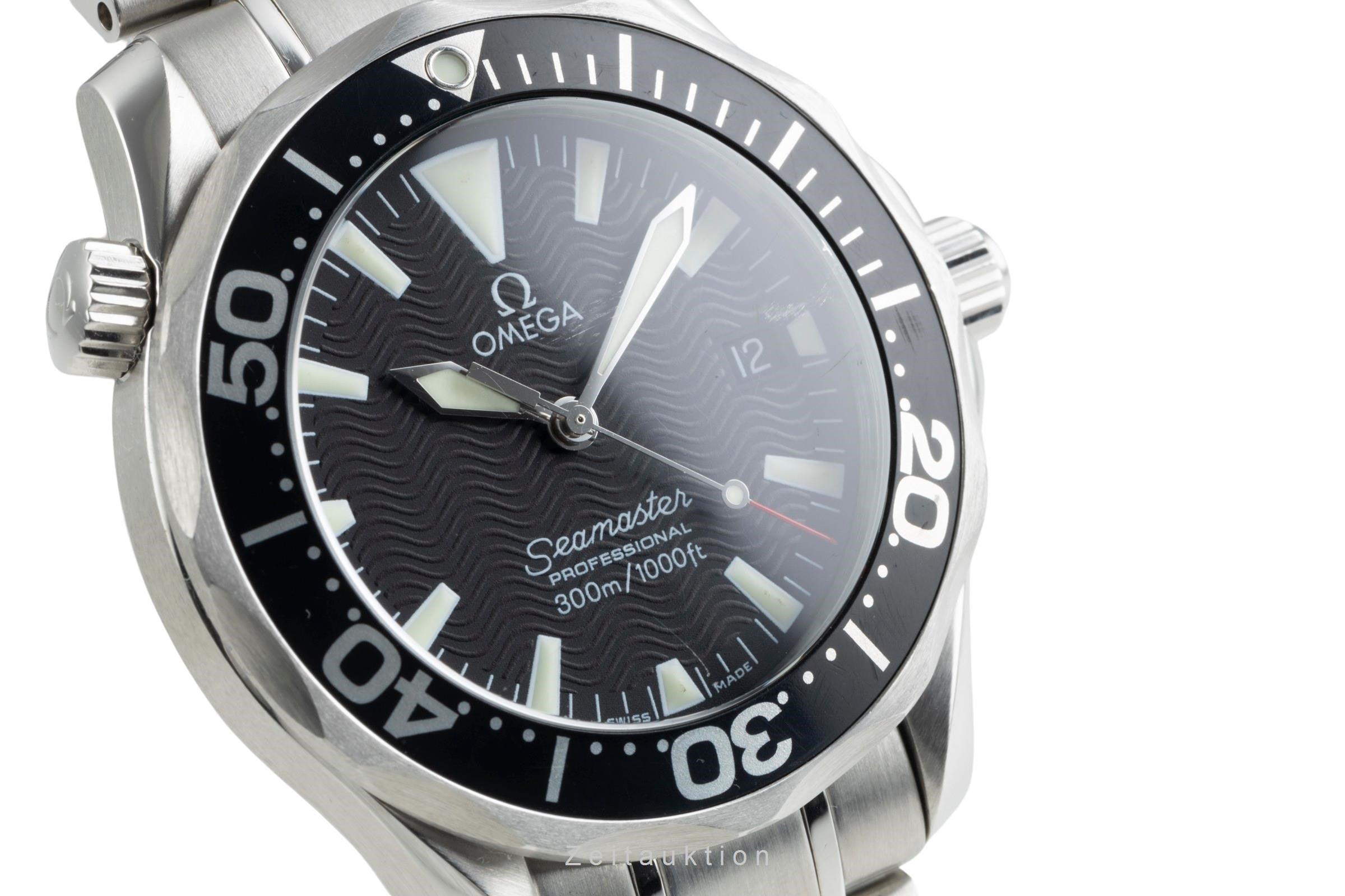 Omega Seamaster steel quartz men's watch 2262.50.00  [2401081]