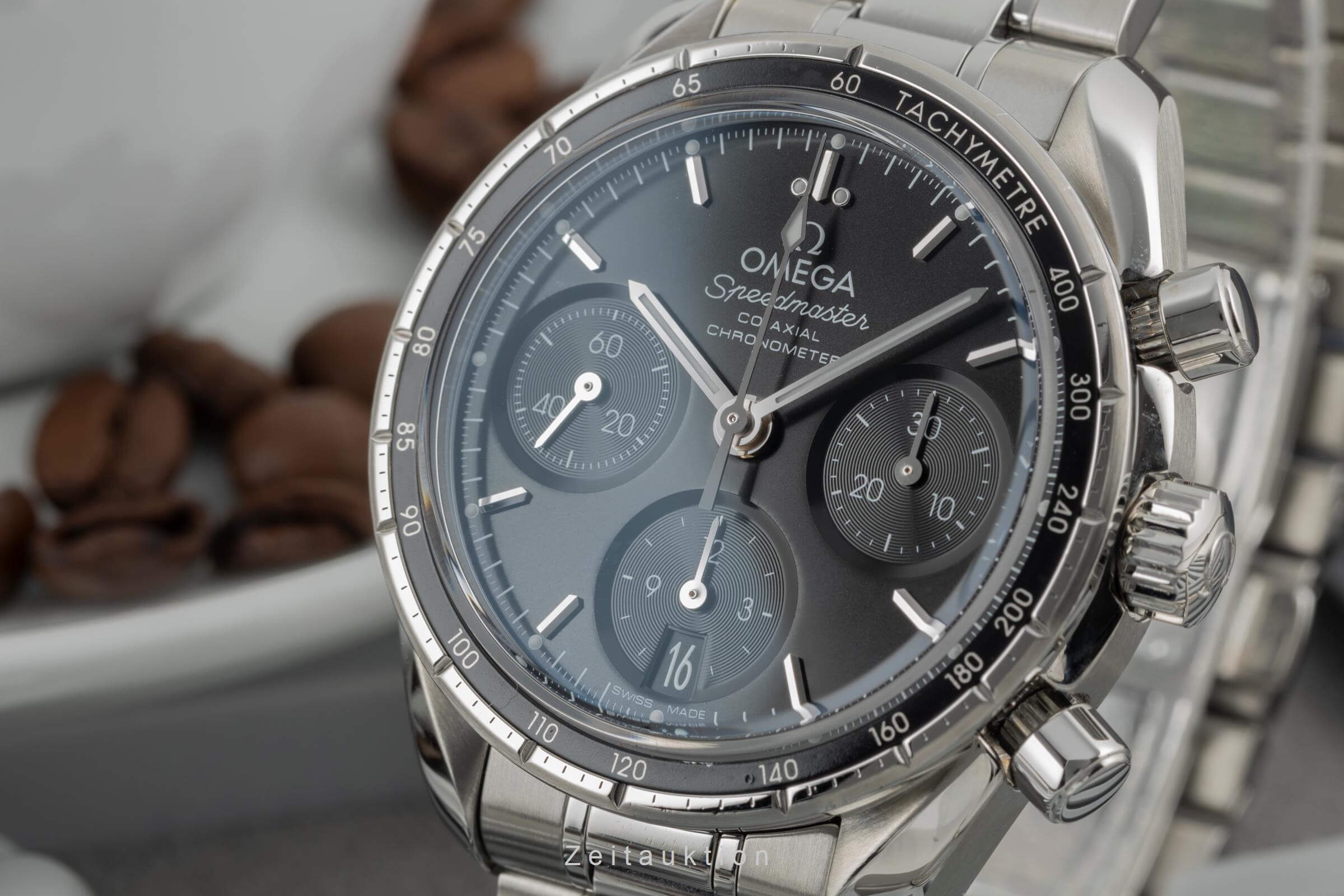 Omega Speedmaster 38 Chronograph Automatik Ref. 324.30.38.50.01.001 NP: 6100,- € [2401082]