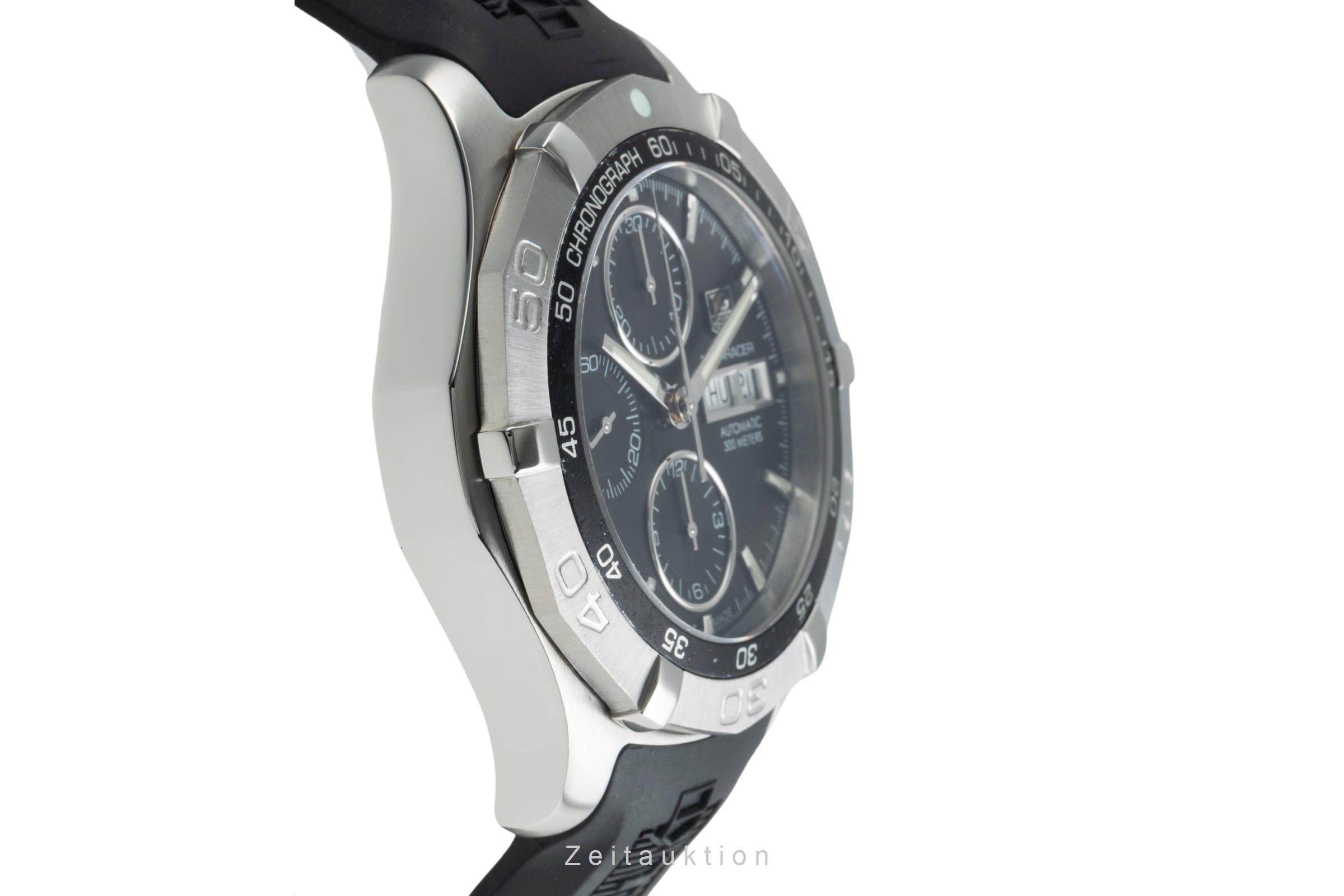 Tag Heuer Aquaracer chronograph steel automatic men's watch CAF2010  [2401093]