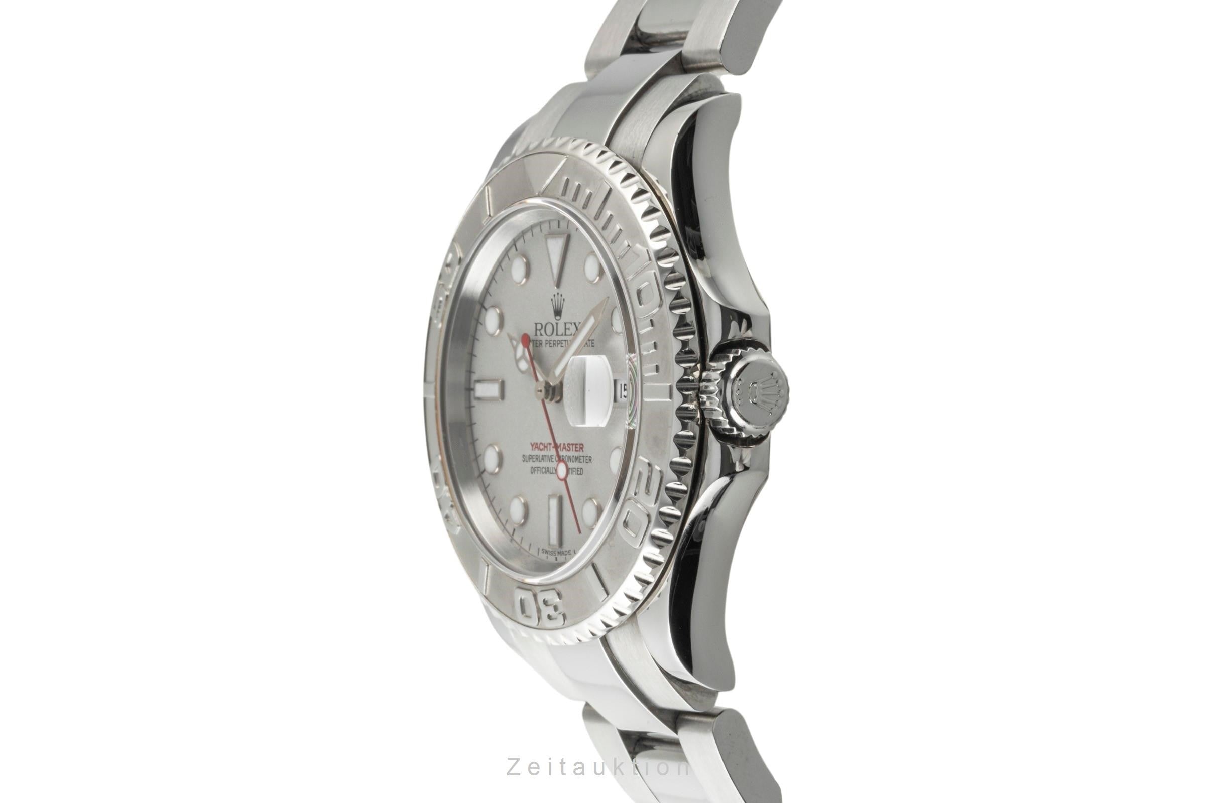 Rolex Yacht-Master 40 Oyster Stahl Platin Automatik Herrenuhr Ref. 16622 Y-Serie [2401109]