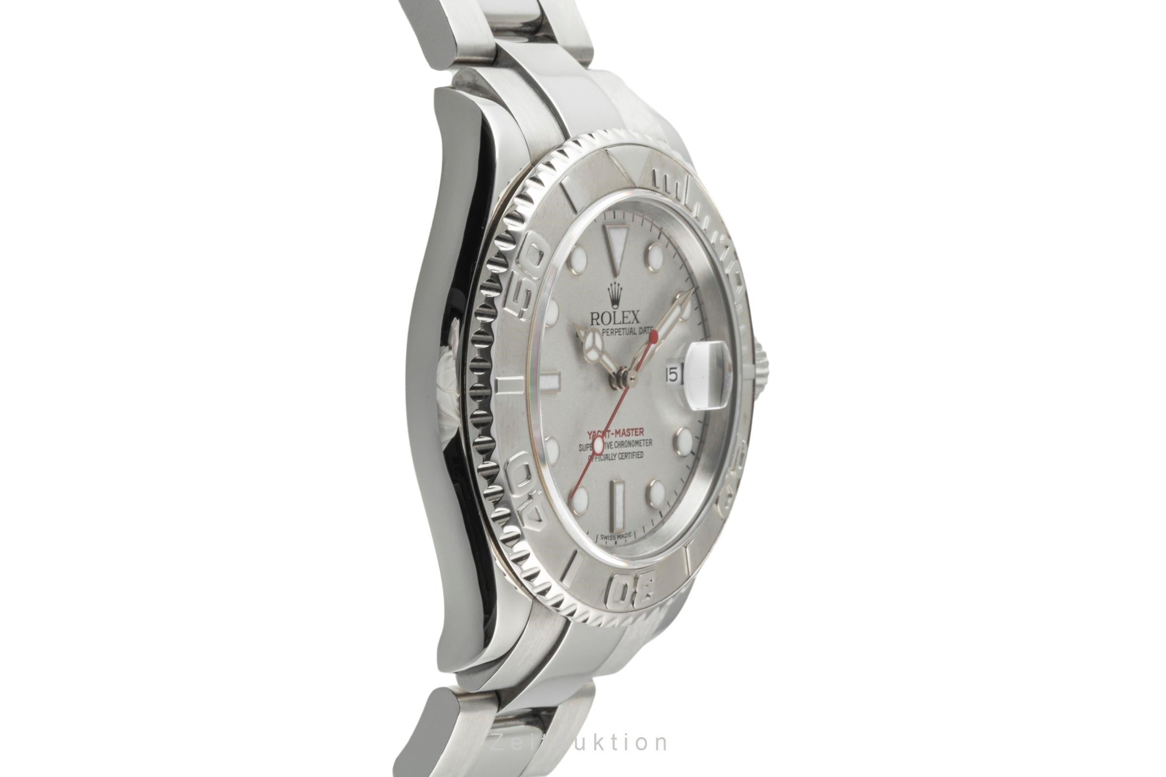 Rolex Yacht-Master 40 Oyster Stahl Platin Automatik Herrenuhr Ref. 16622 Y-Serie [2401109]