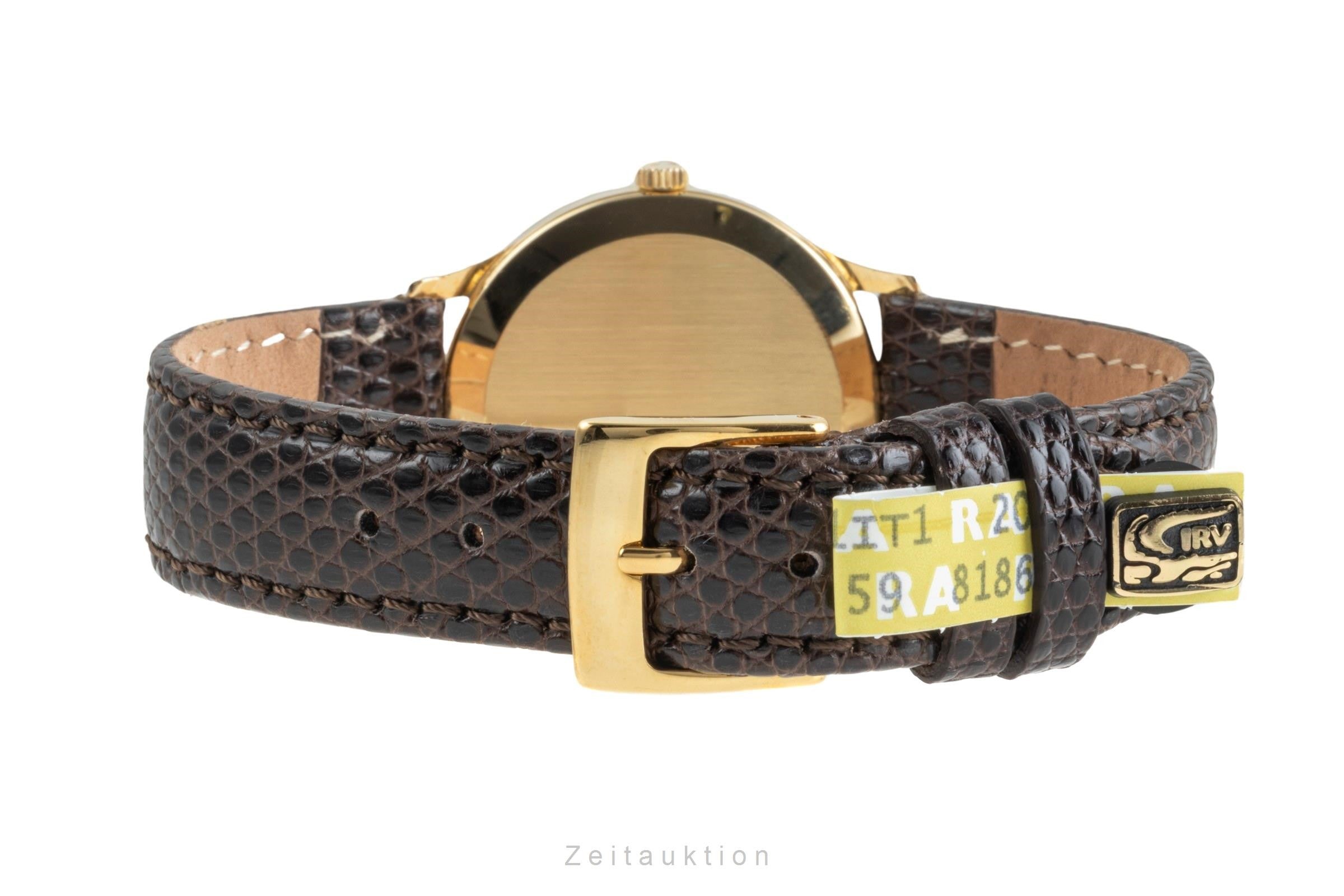 Omega Geneve oro 18 ct carica manuale orologio da uomo 132-90024 Vintage  [2401127]