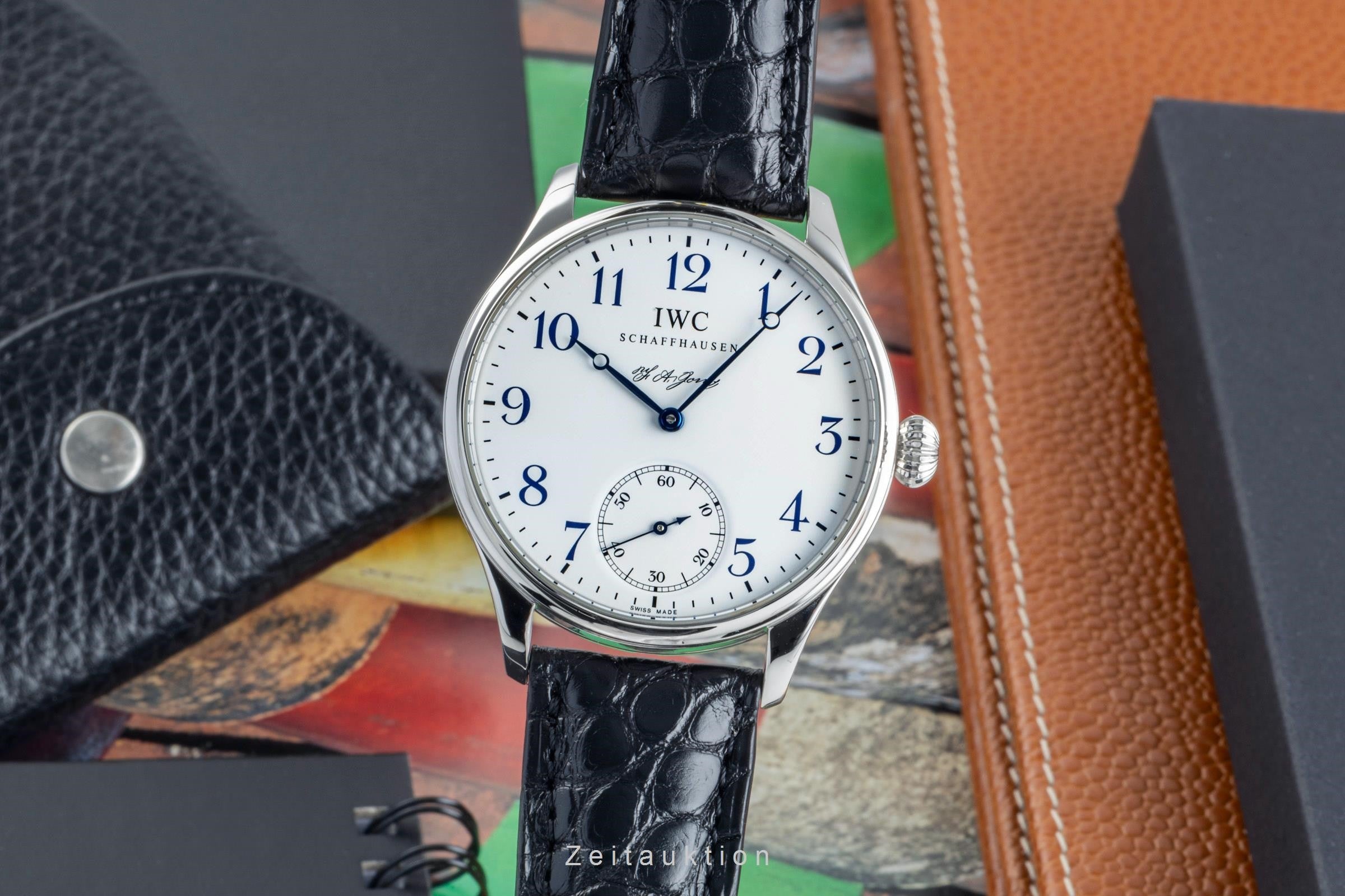 IWC Portugieser acciaio carica manuale orologio da uomo IW544203 Limited  [2401139]