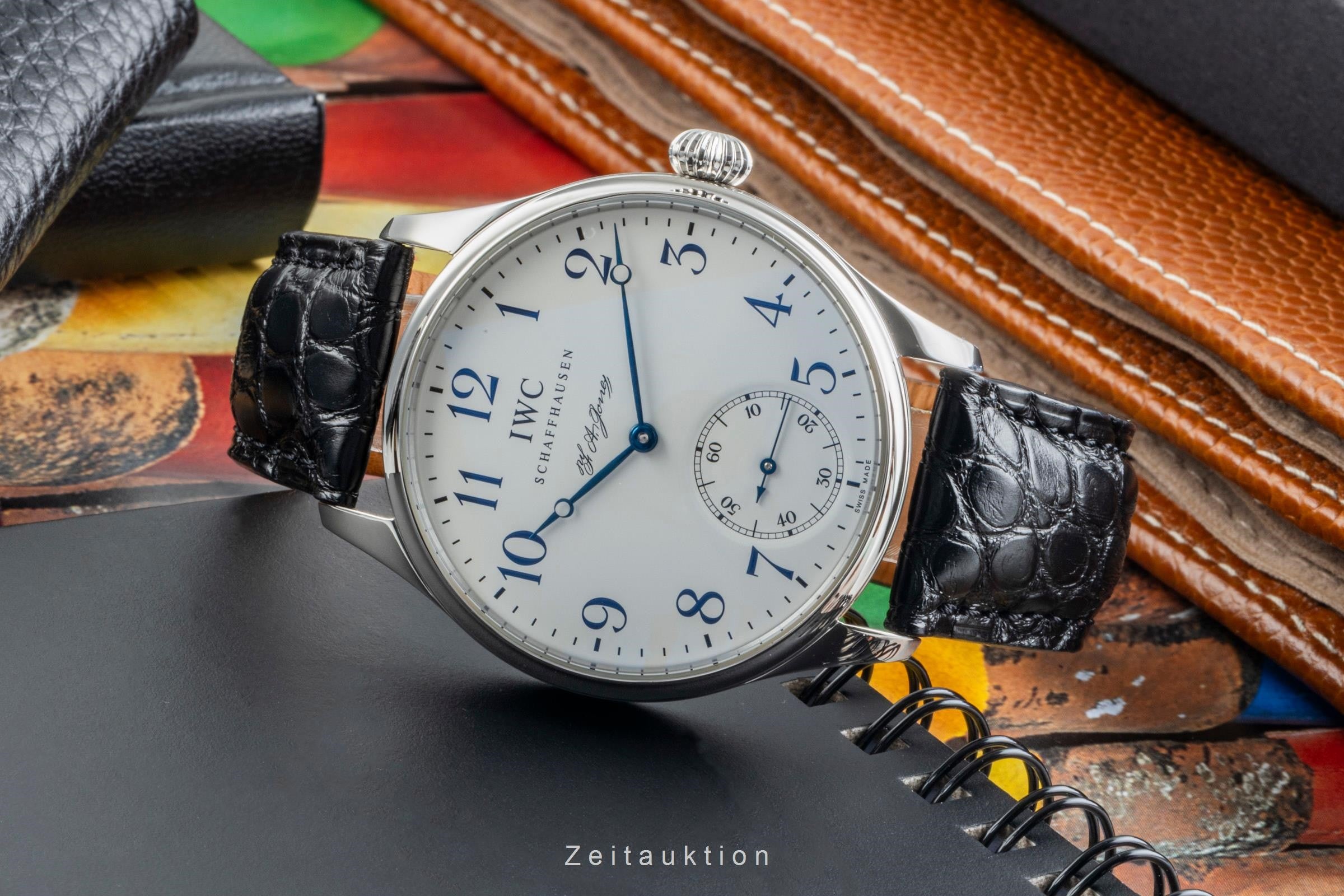 IWC Portugieser steel manual winding men's watch IW544203 Limited  [2401139]