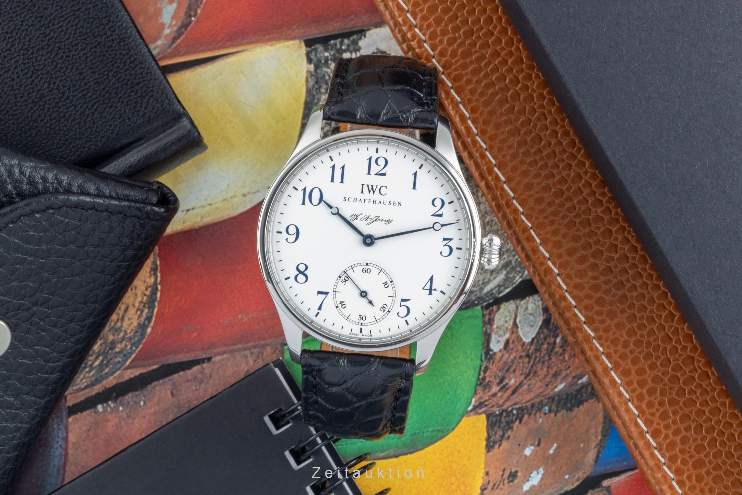 IWC Portugieser steel manual winding men's watch IW544203 Limited  [2401139]