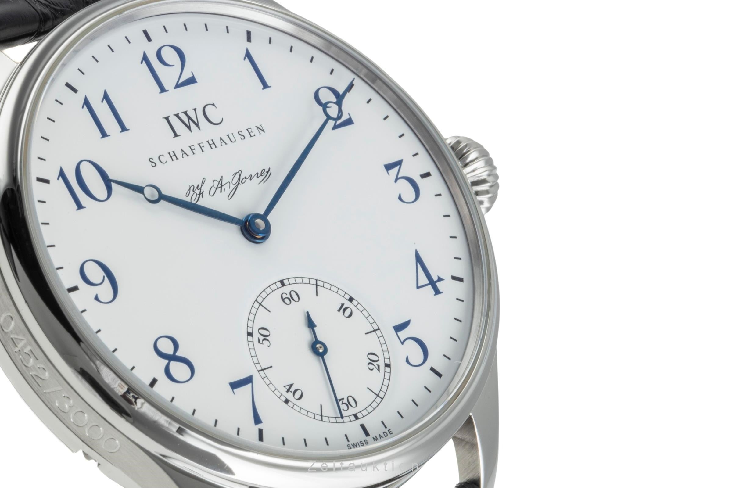 IWC Portugieser steel manual winding men's watch IW544203 Limited  [2401139]